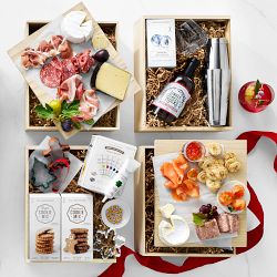 Williams Sonoma European Cheese & Charcuterie Gift Crate