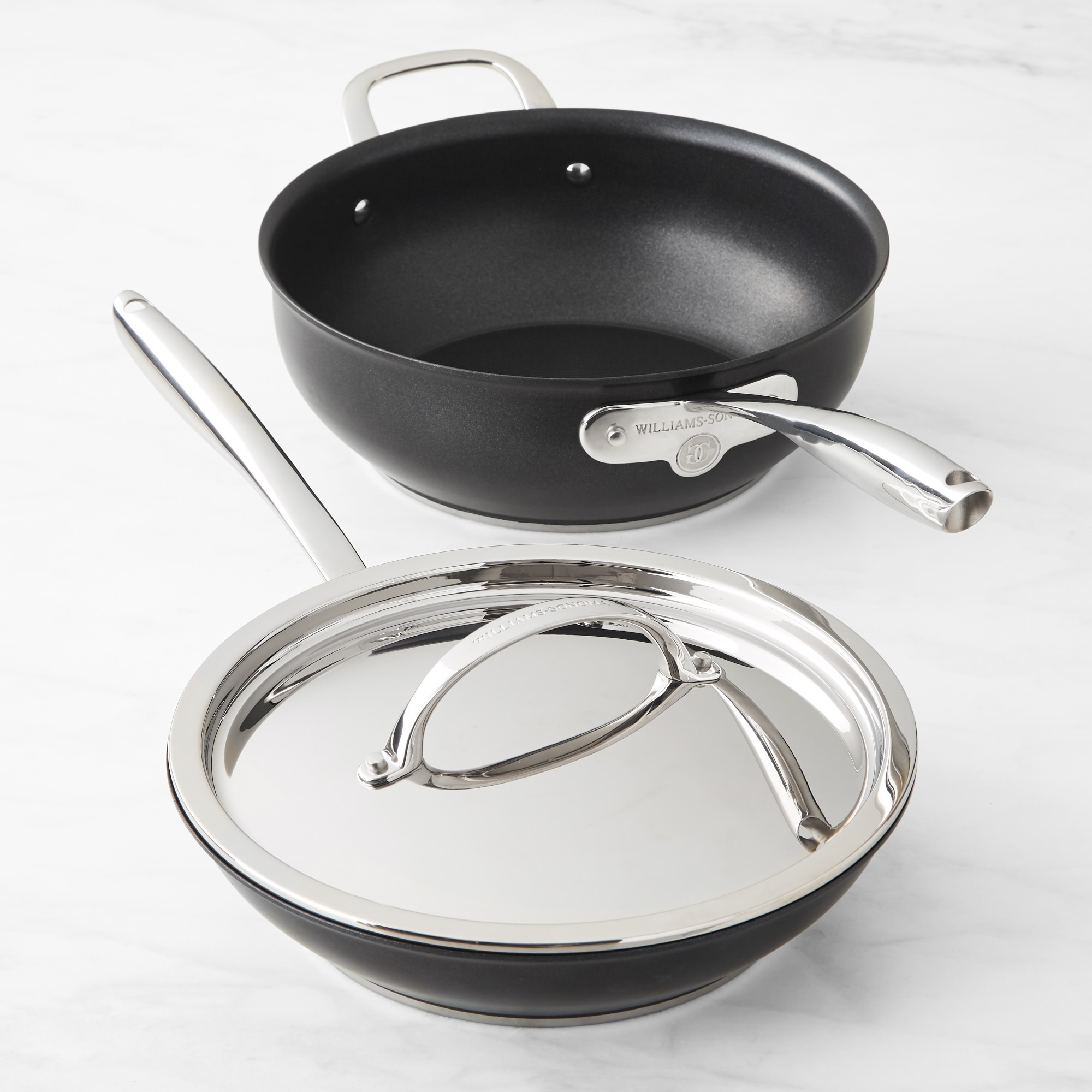 Williams Sonoma Thermo-Clad™ Nonstick 3-Piece Cookware Set