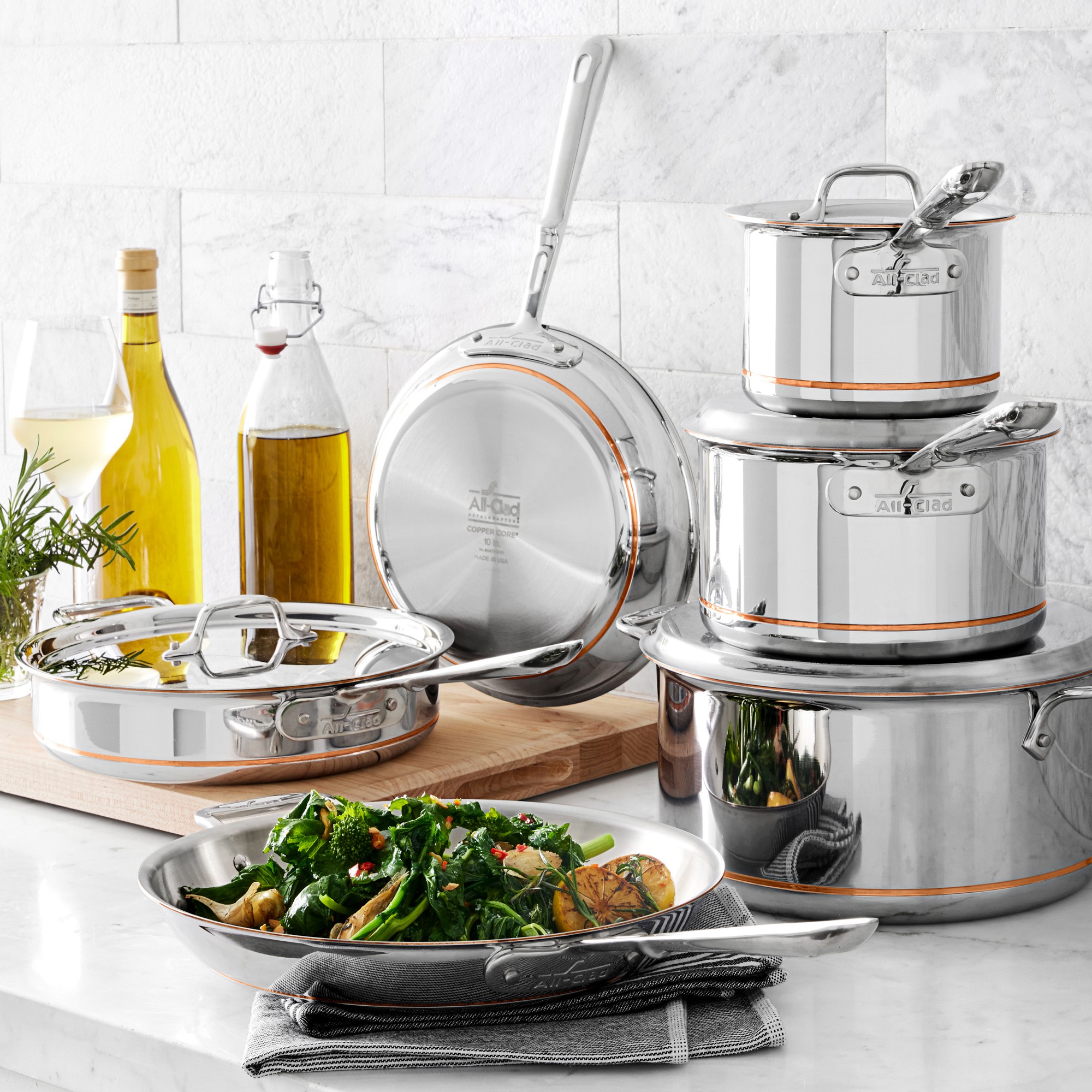 All-Clad Copper Core® 10-Piece Cookware Set