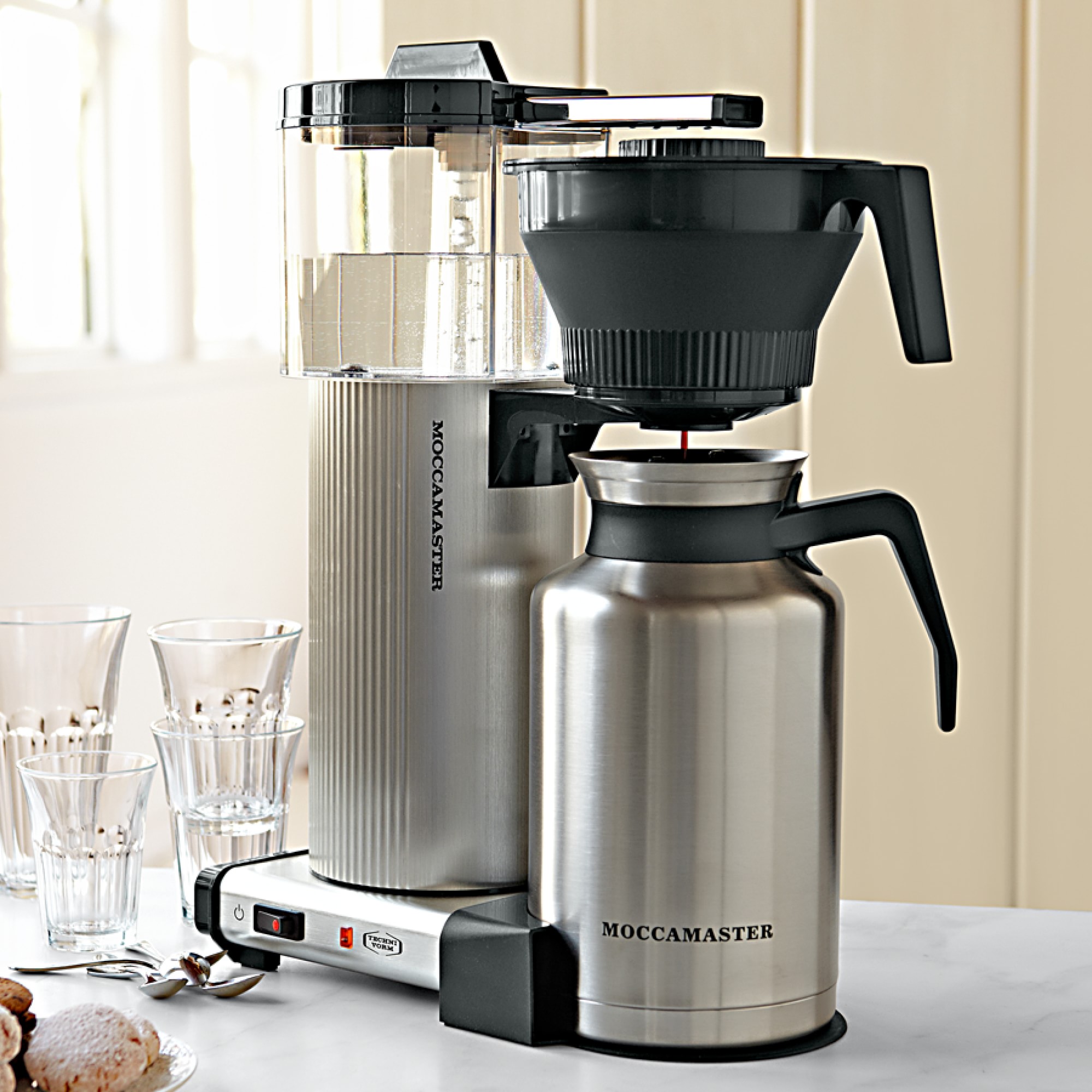 Moccamaster by Technivorm CDT Grand Coffee Maker with Thermal Carafe