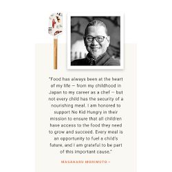 No Kid Hungry® Tools for Change Spatula, Masaharu Morimoto