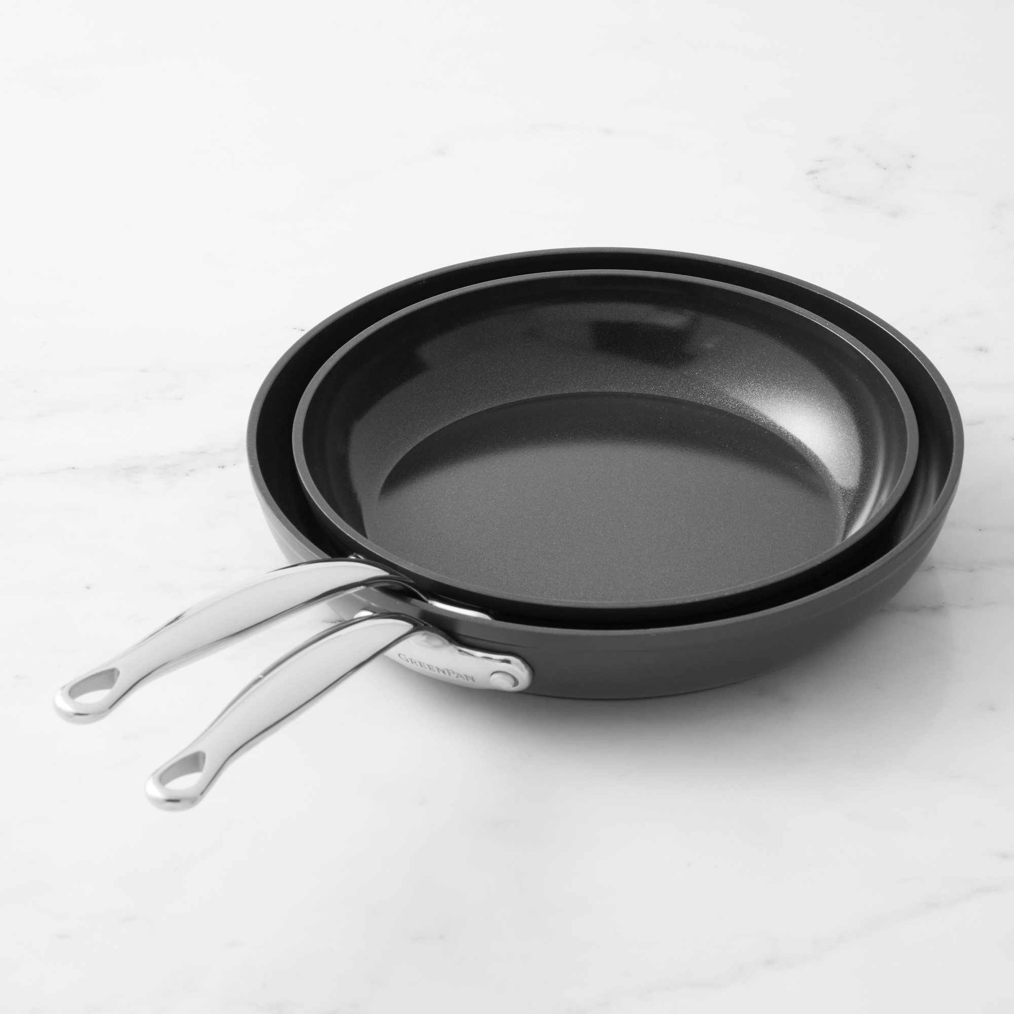 GreenPan™ Premiere Hard Anodized Ceramic Nonstick Fry Pan Set
