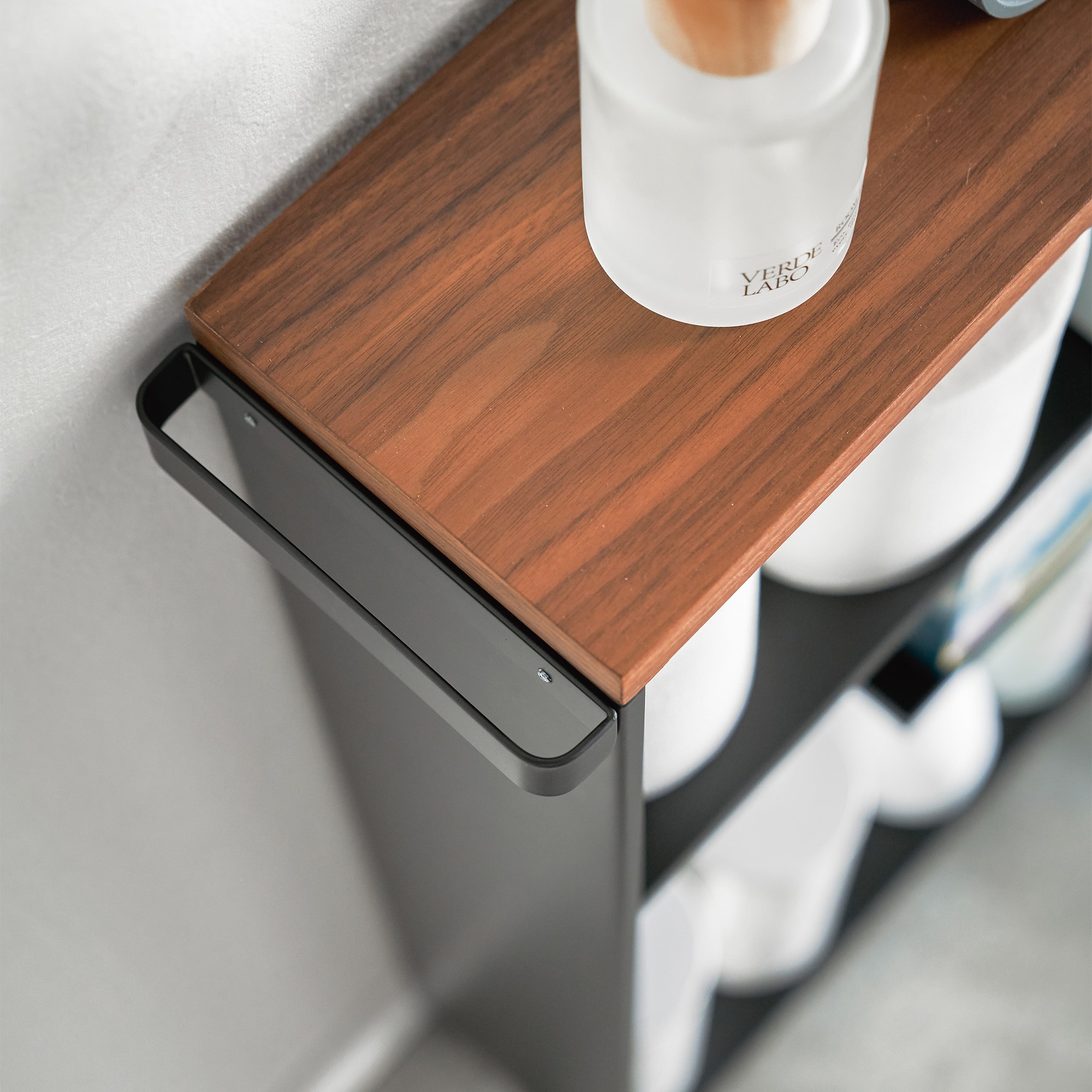 Yamazaki Home Tower Rolling Storage Cart