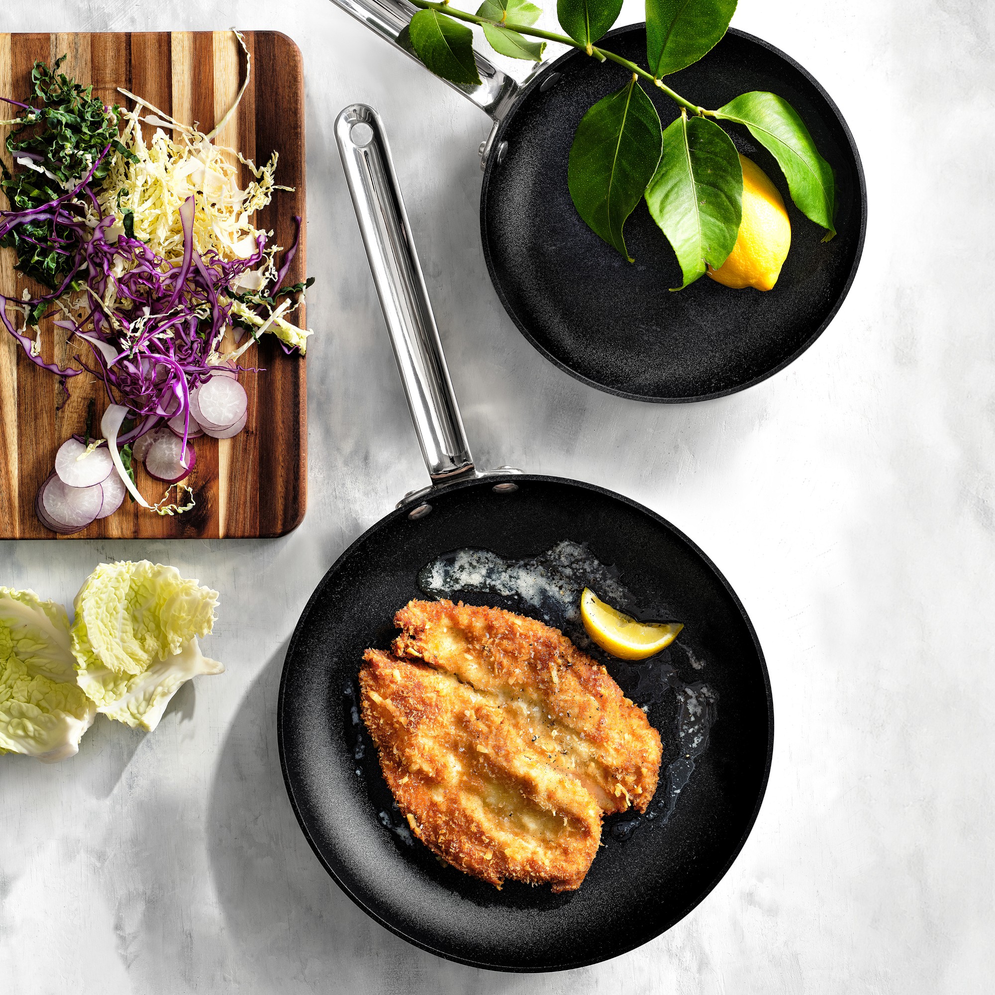 SCANPAN® TechnIQ Nonstick Fry Pan Set