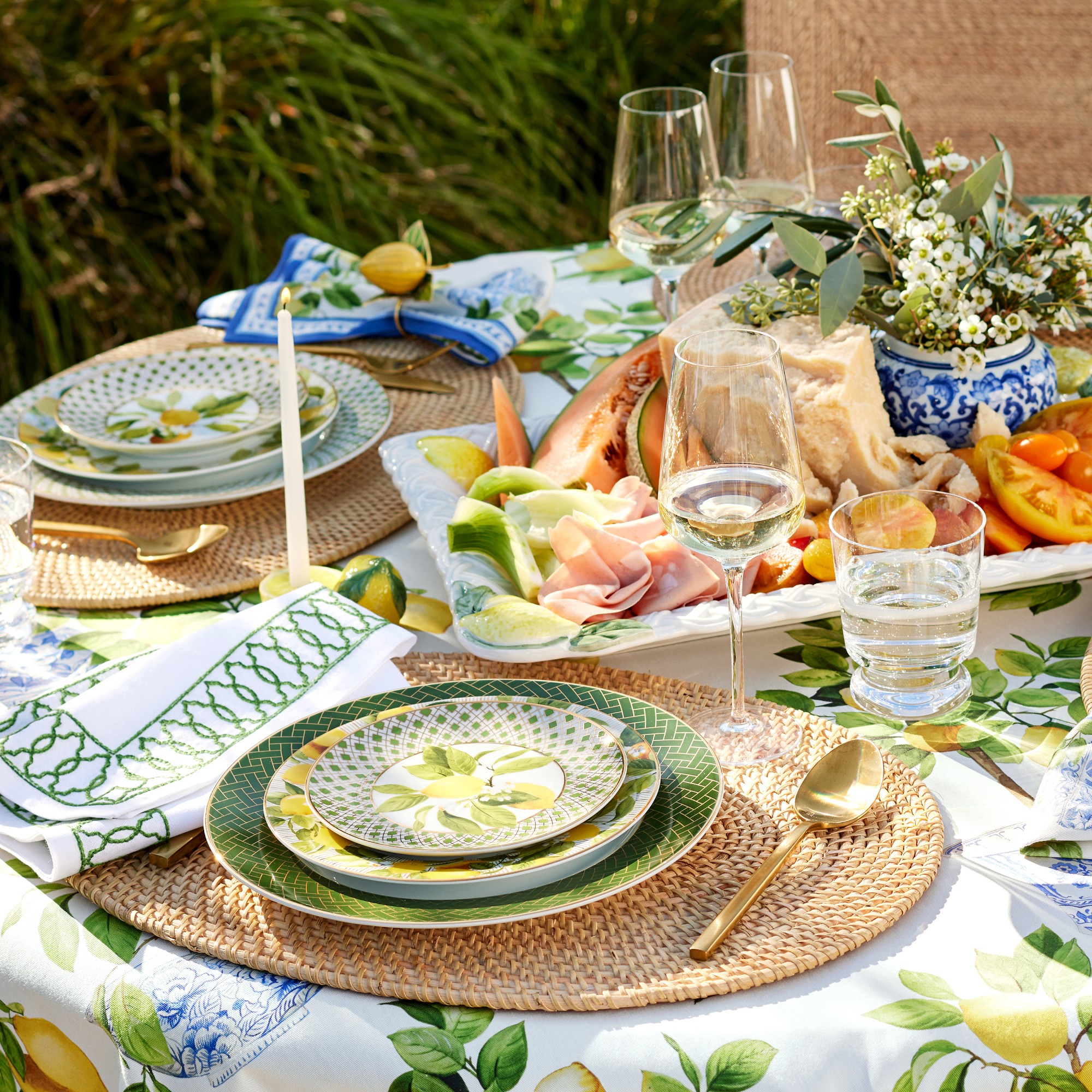 Limone 12-Piece Dinnerware Set