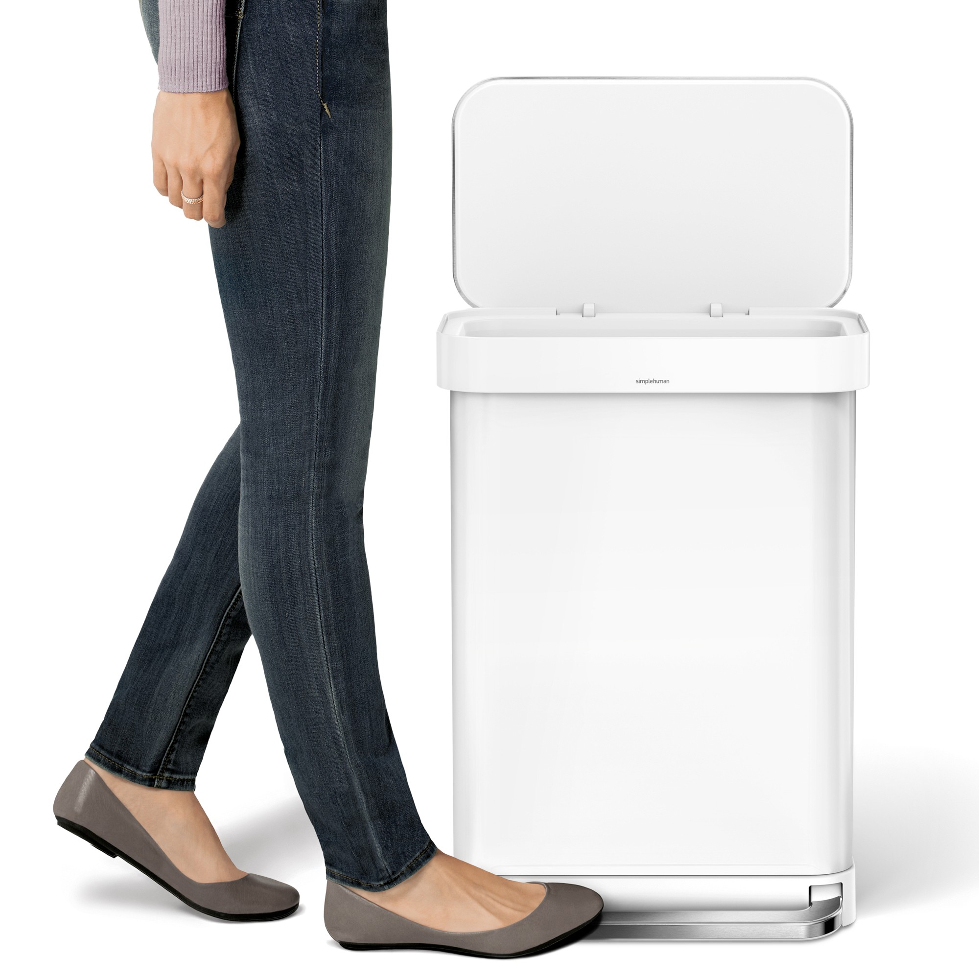 simplehuman™ Step Can with Liner Pocket, 55L