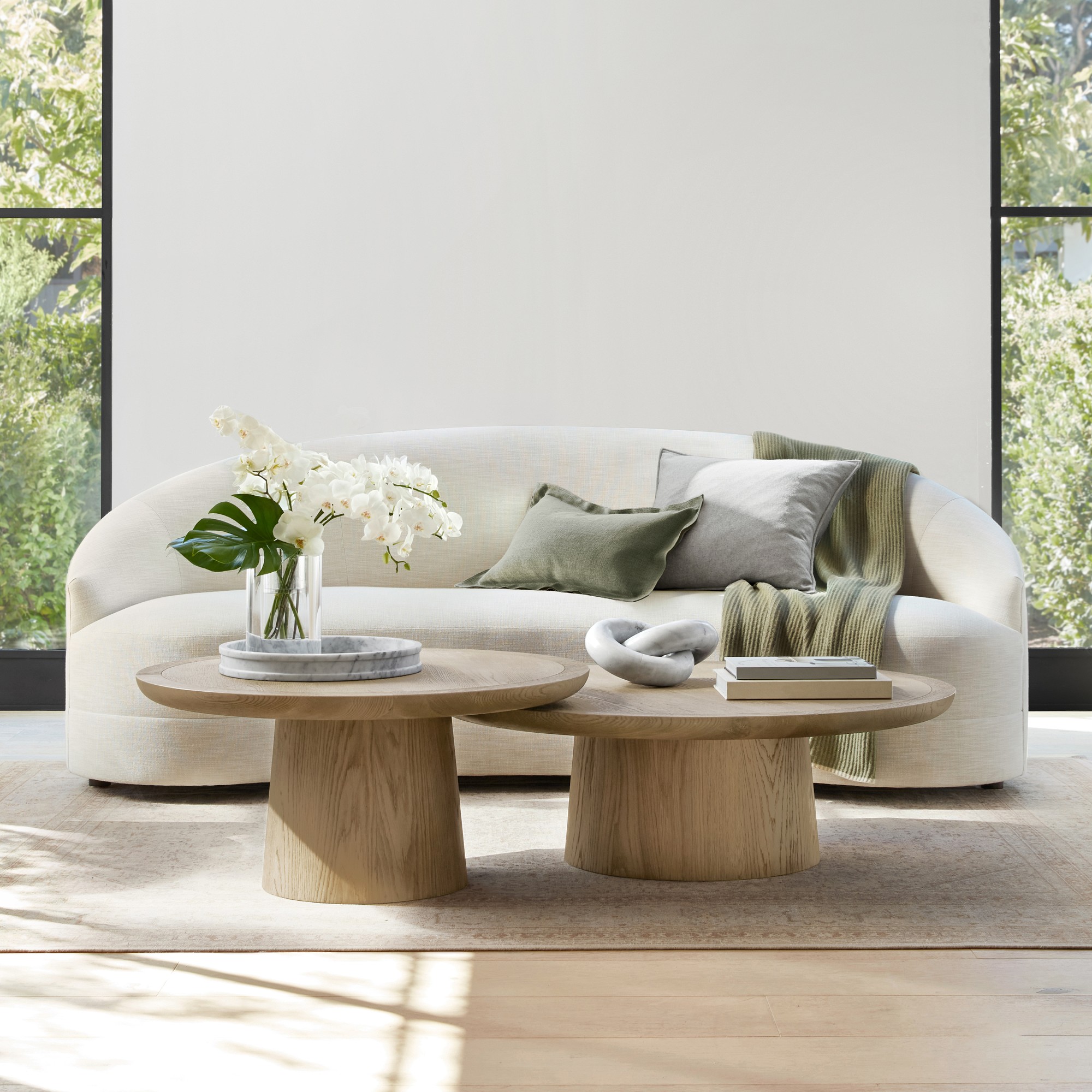 Radius Nesting Coffee Table (36-69)