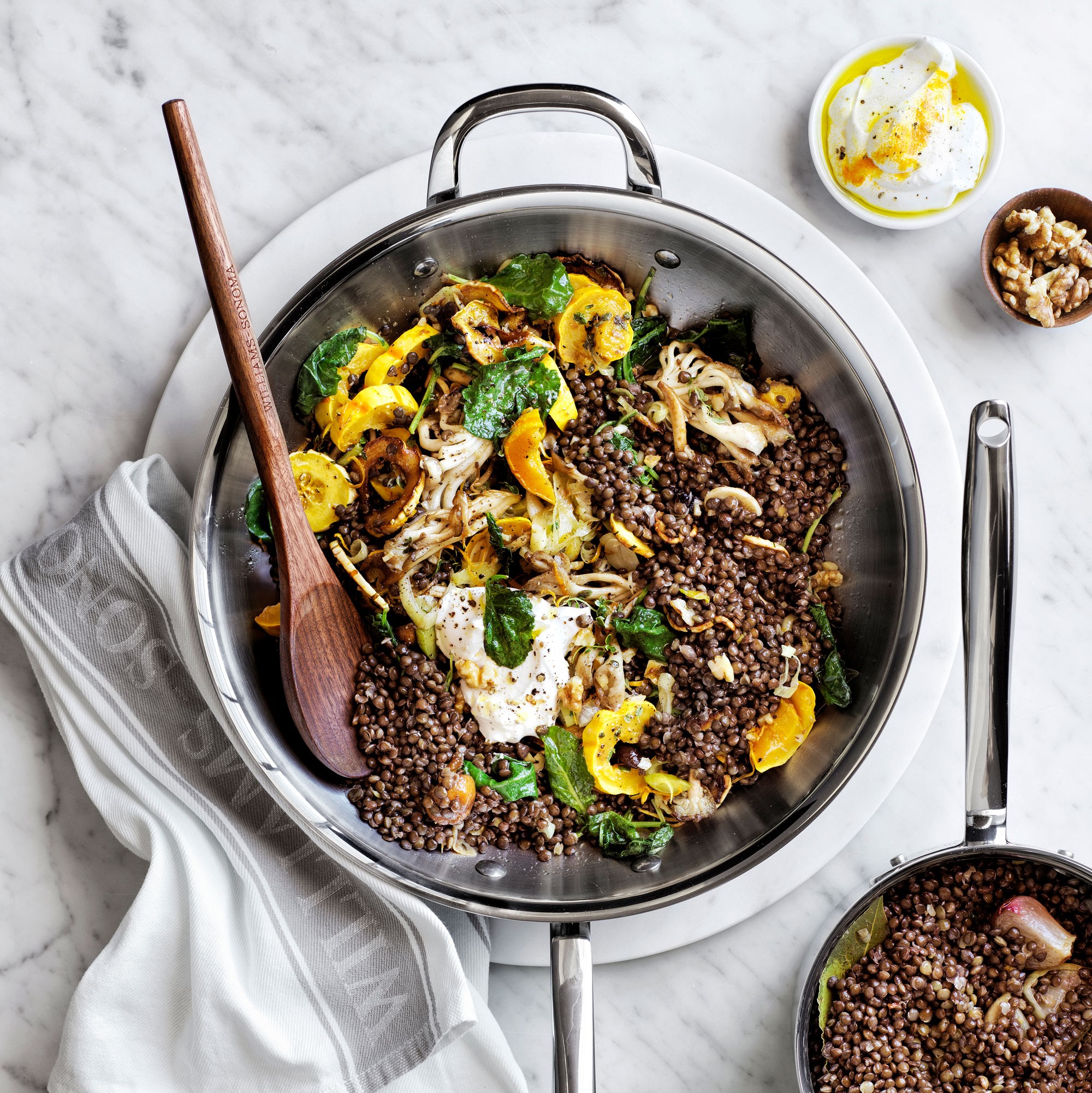 Williams Sonoma Signature Thermo-Clad™ Stainless-Steel Fry Pan