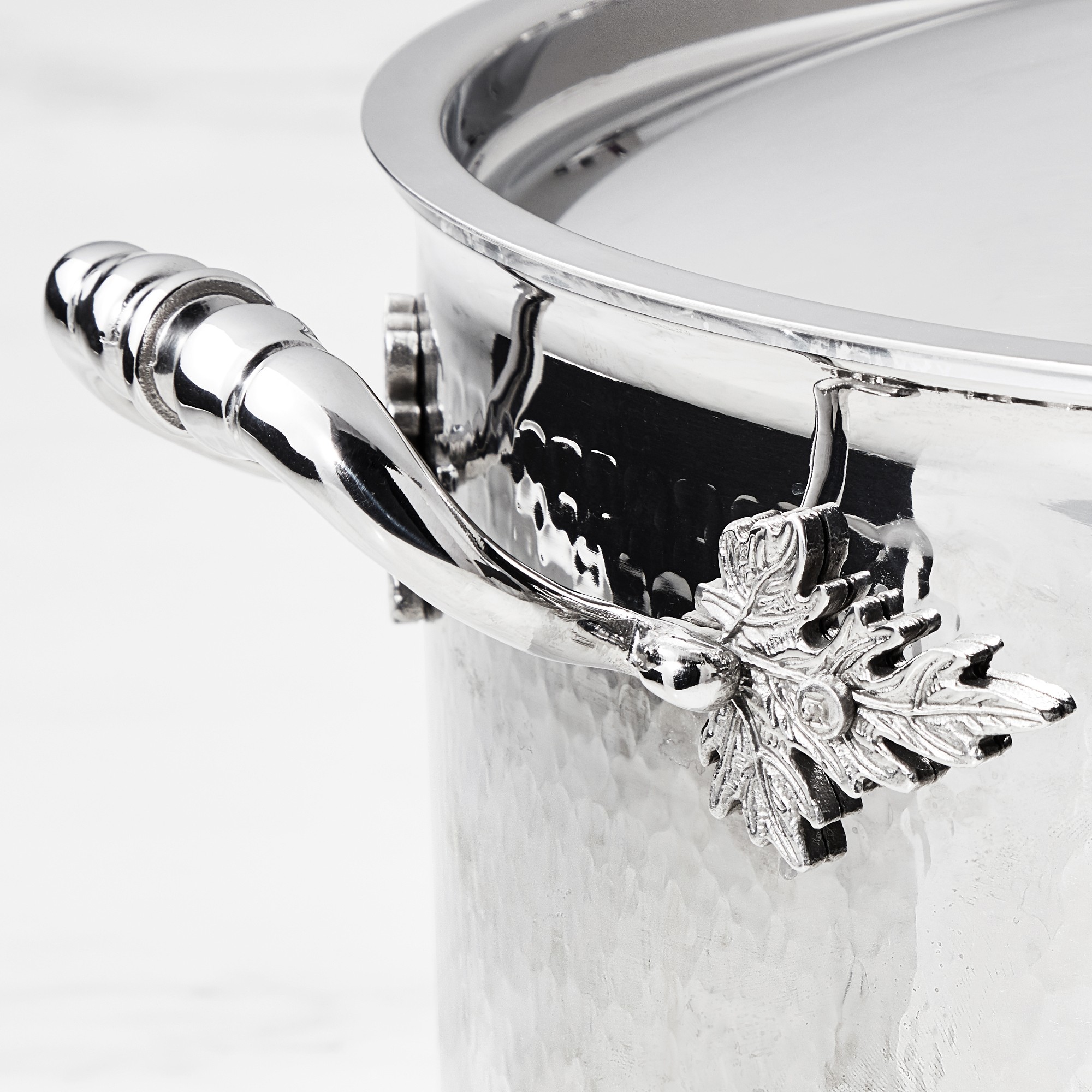 Ruffoni Opus Prima Hammered Stainless Steel 16-Piece Cookware Set