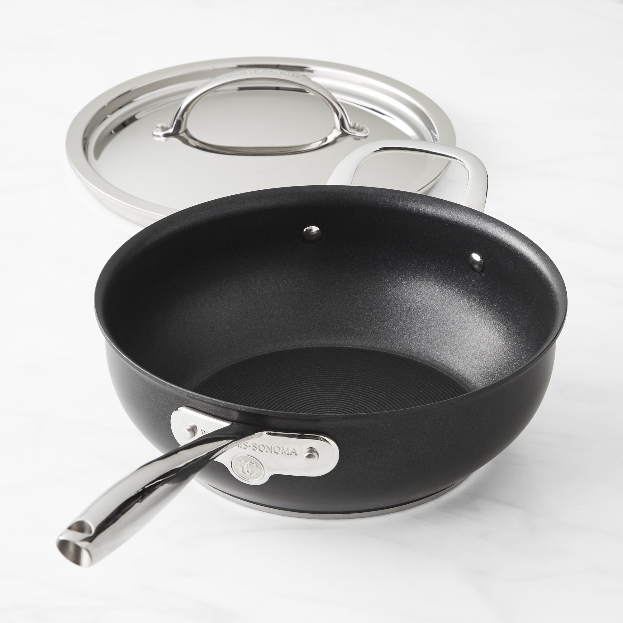Williams Sonoma Signature Thermo-Clad™ Nonstick Covered Essential Pan, 4 1/2-Qt.