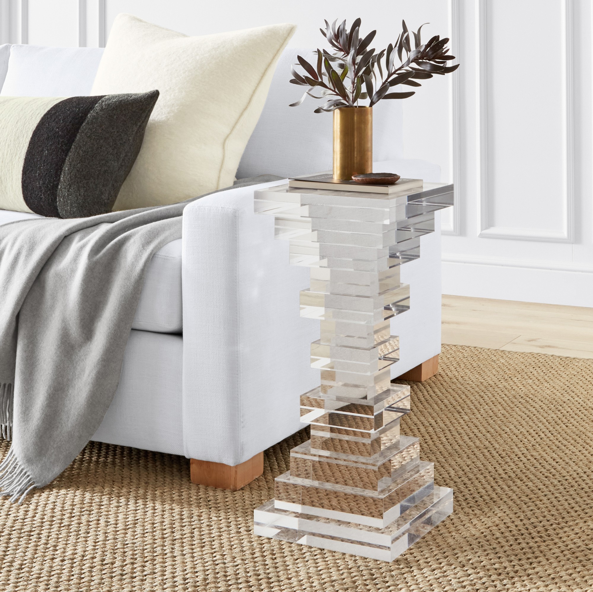 Stacked Acrylic Accent Table (10)