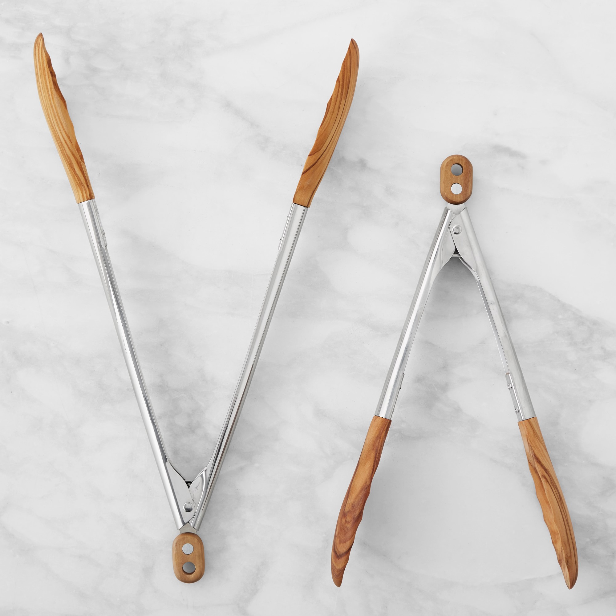 Williams Sonoma Olivewood Locking Tongs
