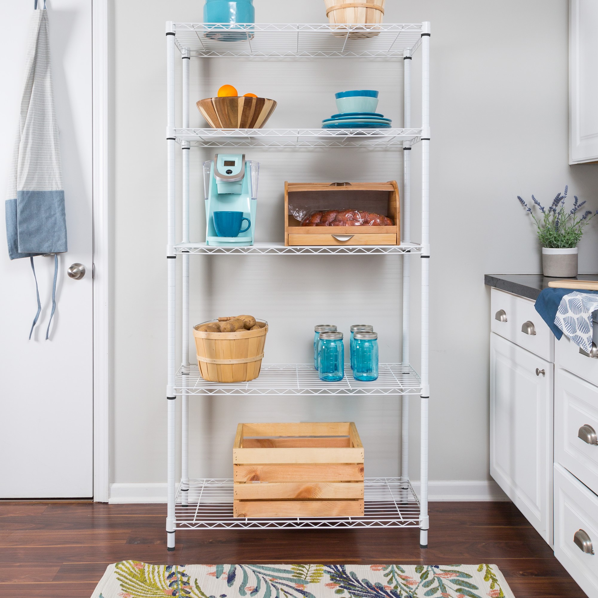Heavy-Duty Adjustable Storage Shelving
