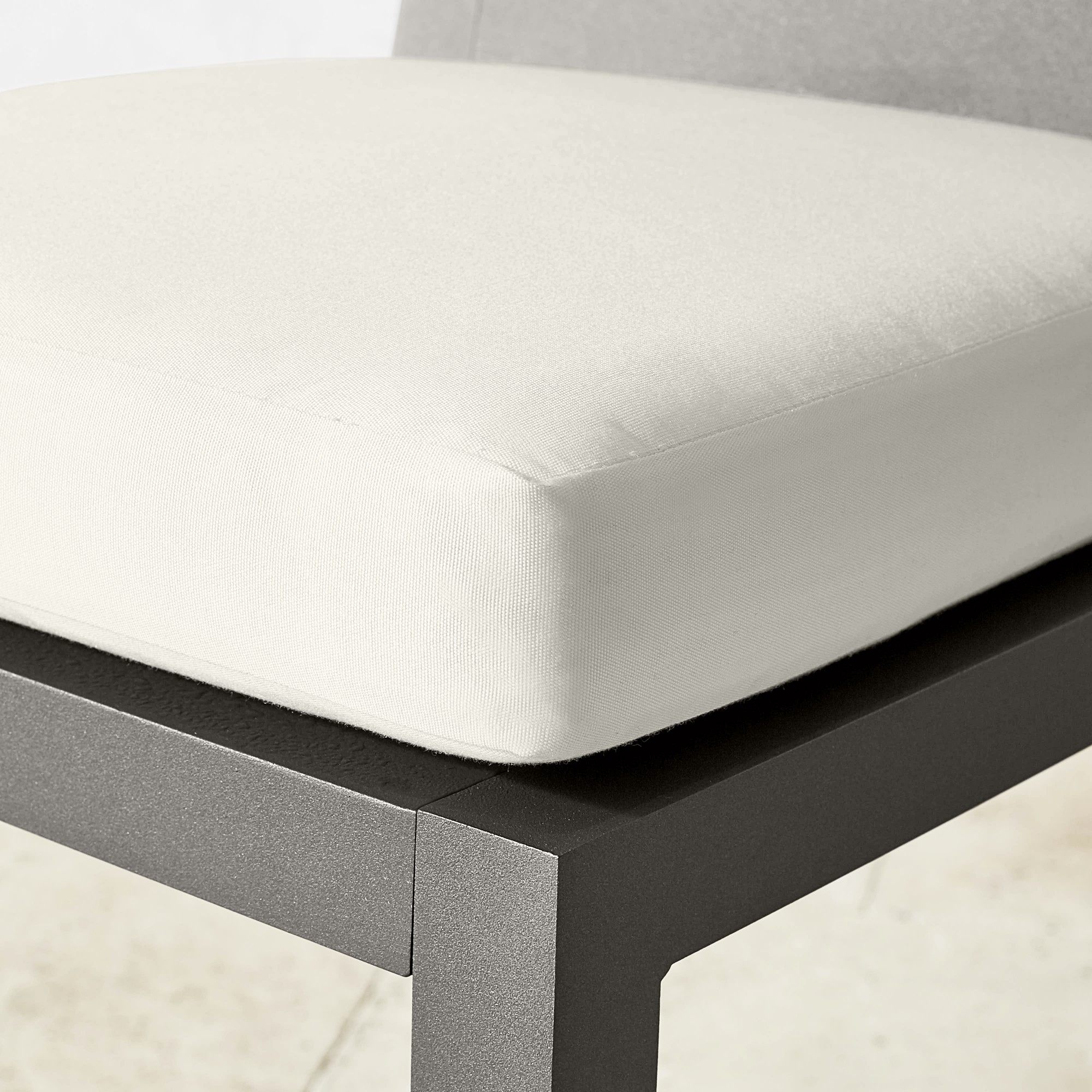 Larnaca Outdoor Slate Grey Metal Stools