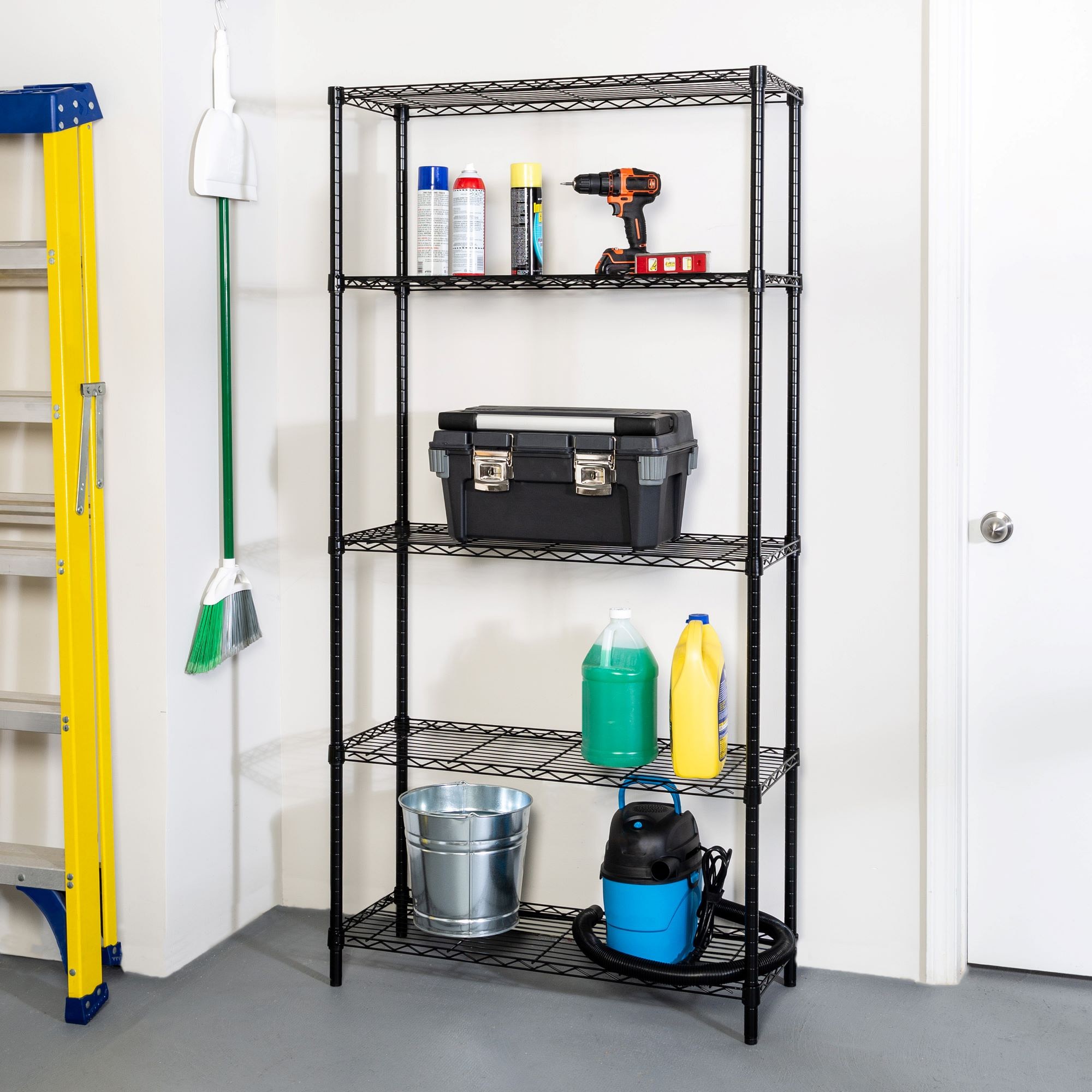 Heavy-Duty Adjustable Storage Shelving