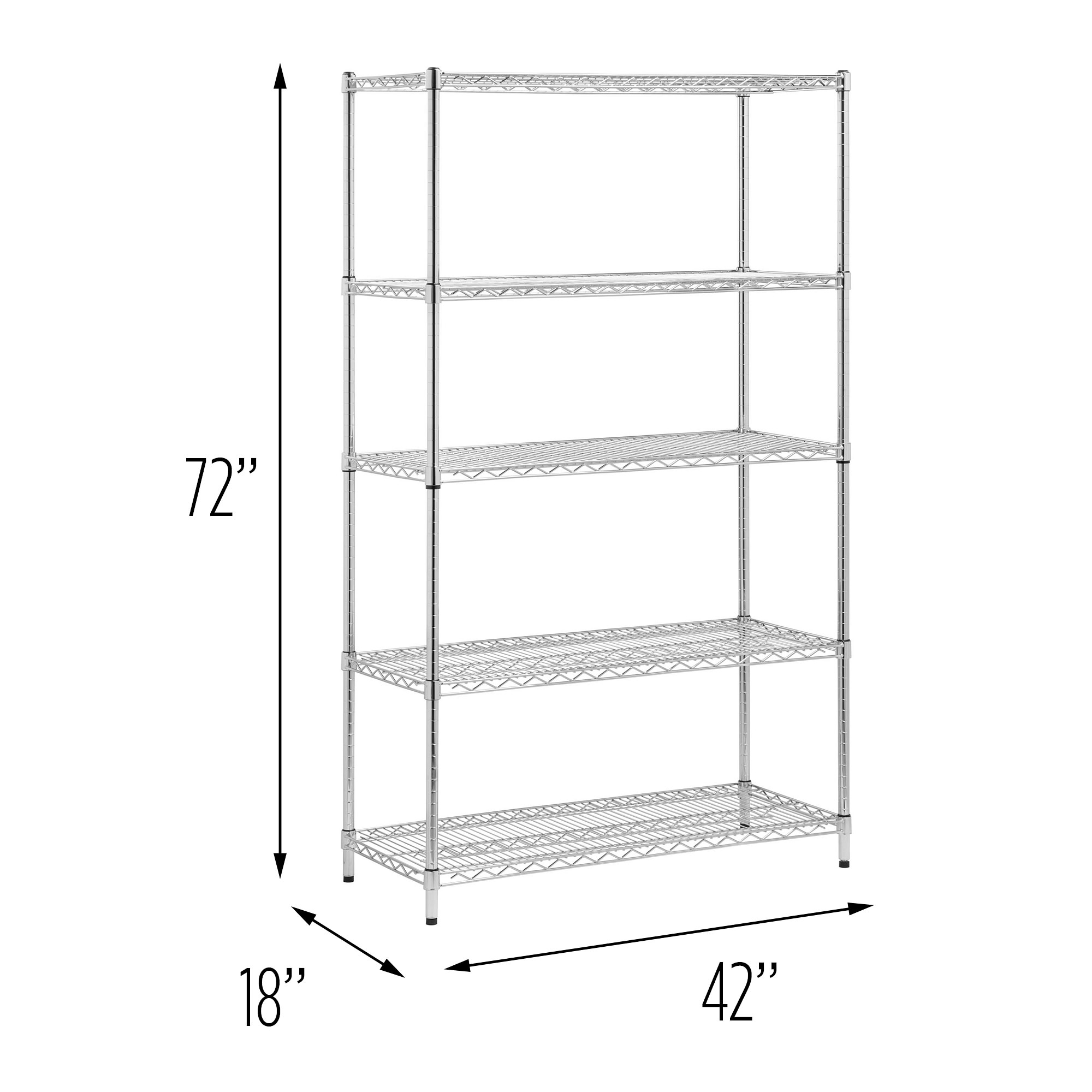 Heavy-Duty Adjustable Storage Shelving