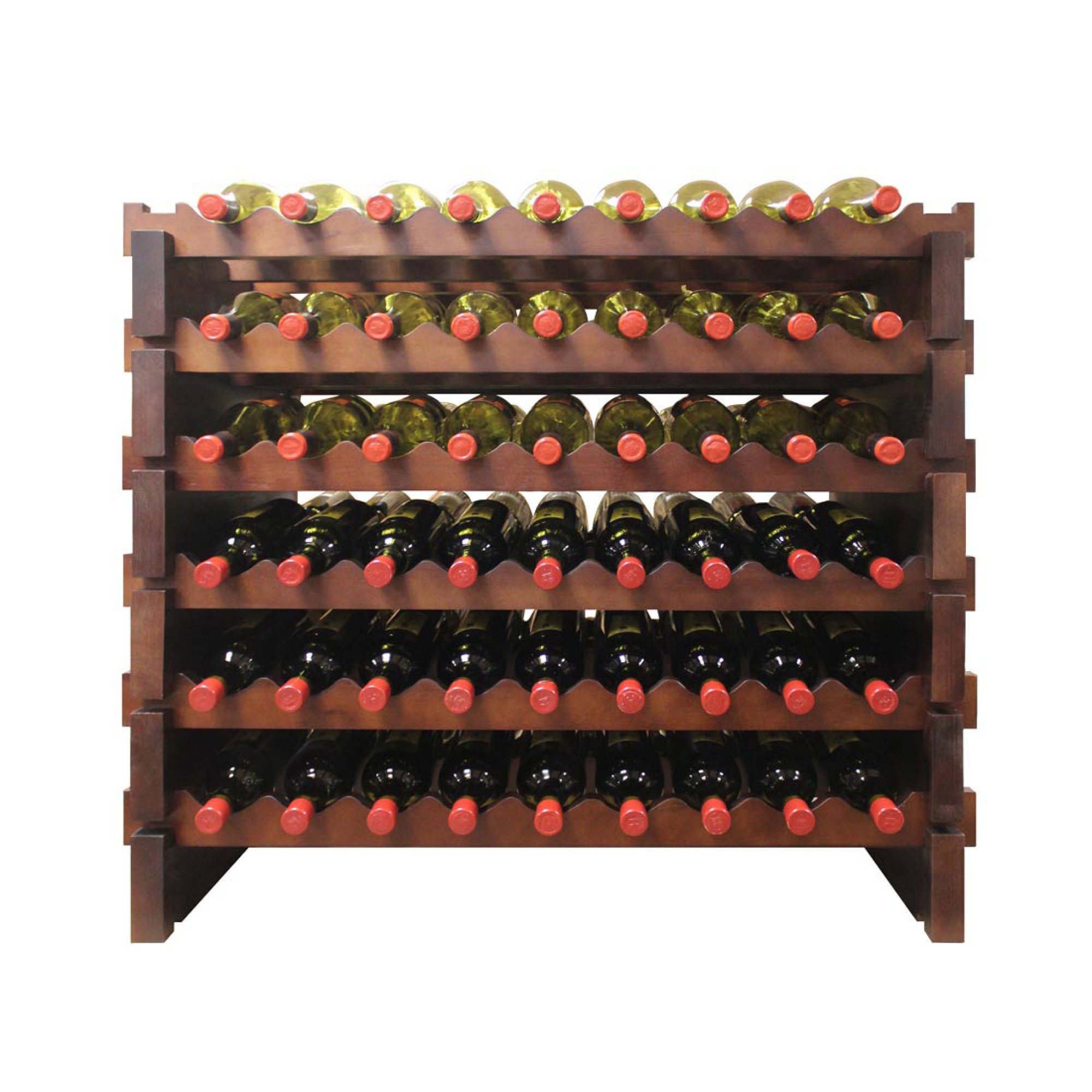 Williams Sonoma Walnut Wine Rack