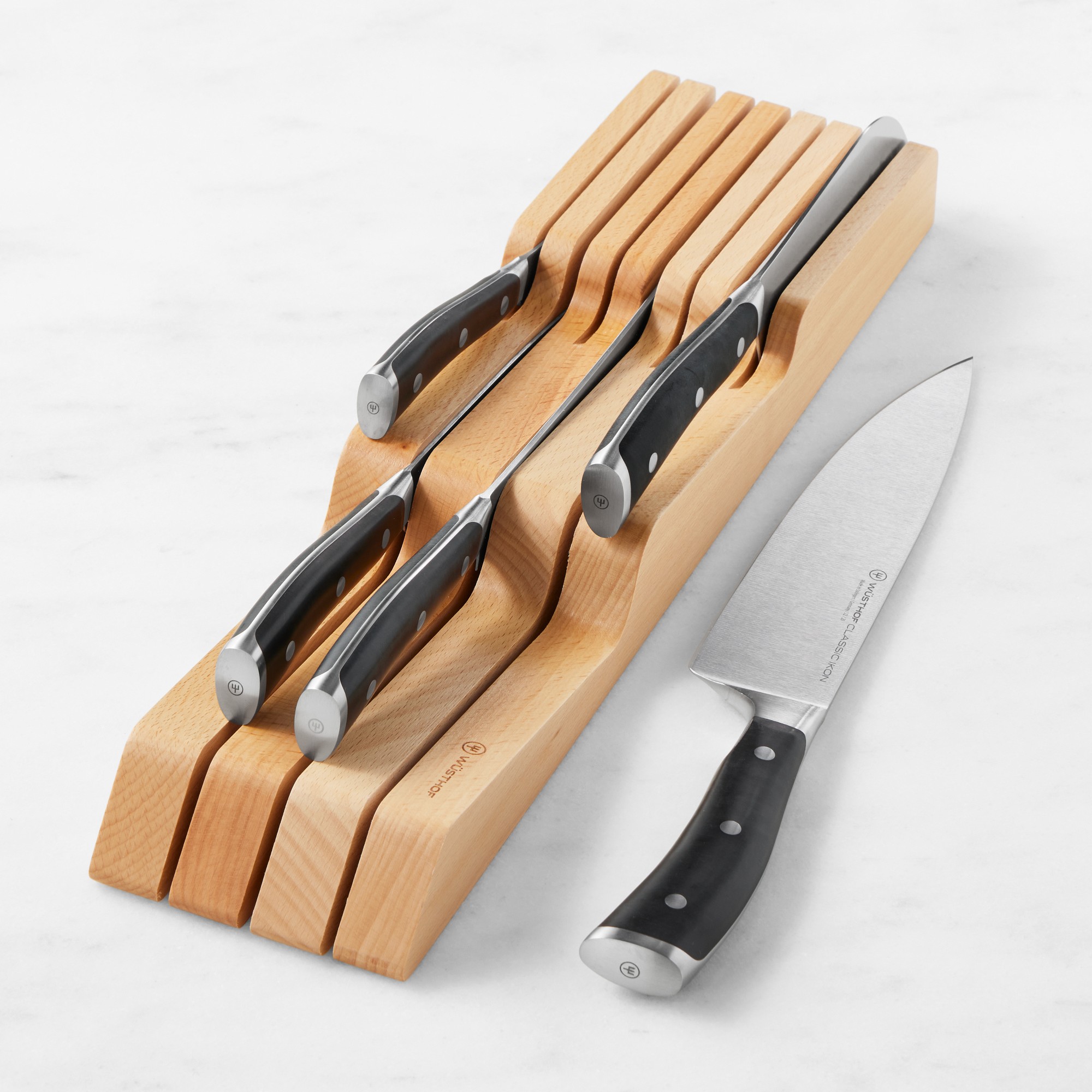 Wüsthof Classic Ikon In Drawer Knives, Set of 6