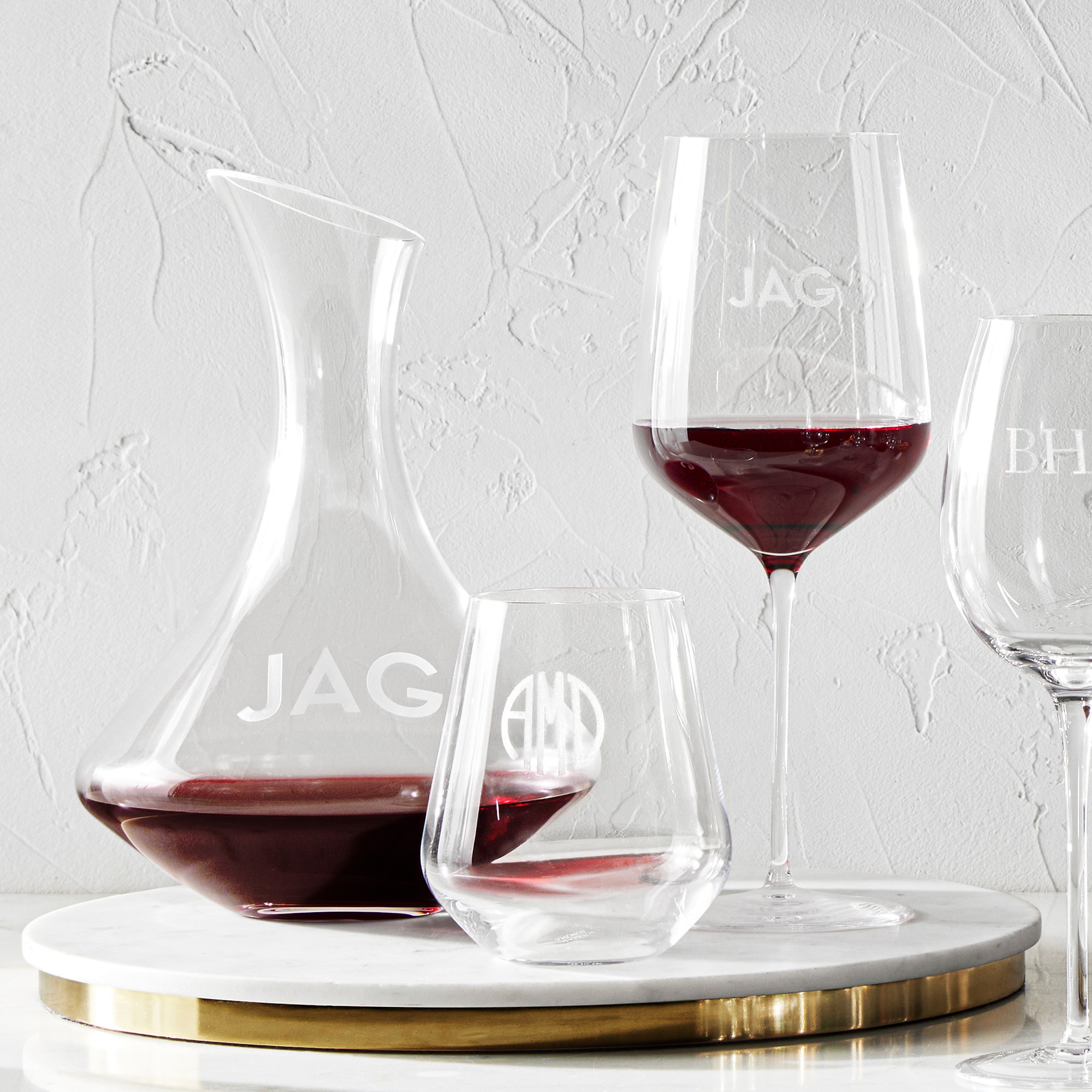 Williams Sonoma Estate Stemware Decanter