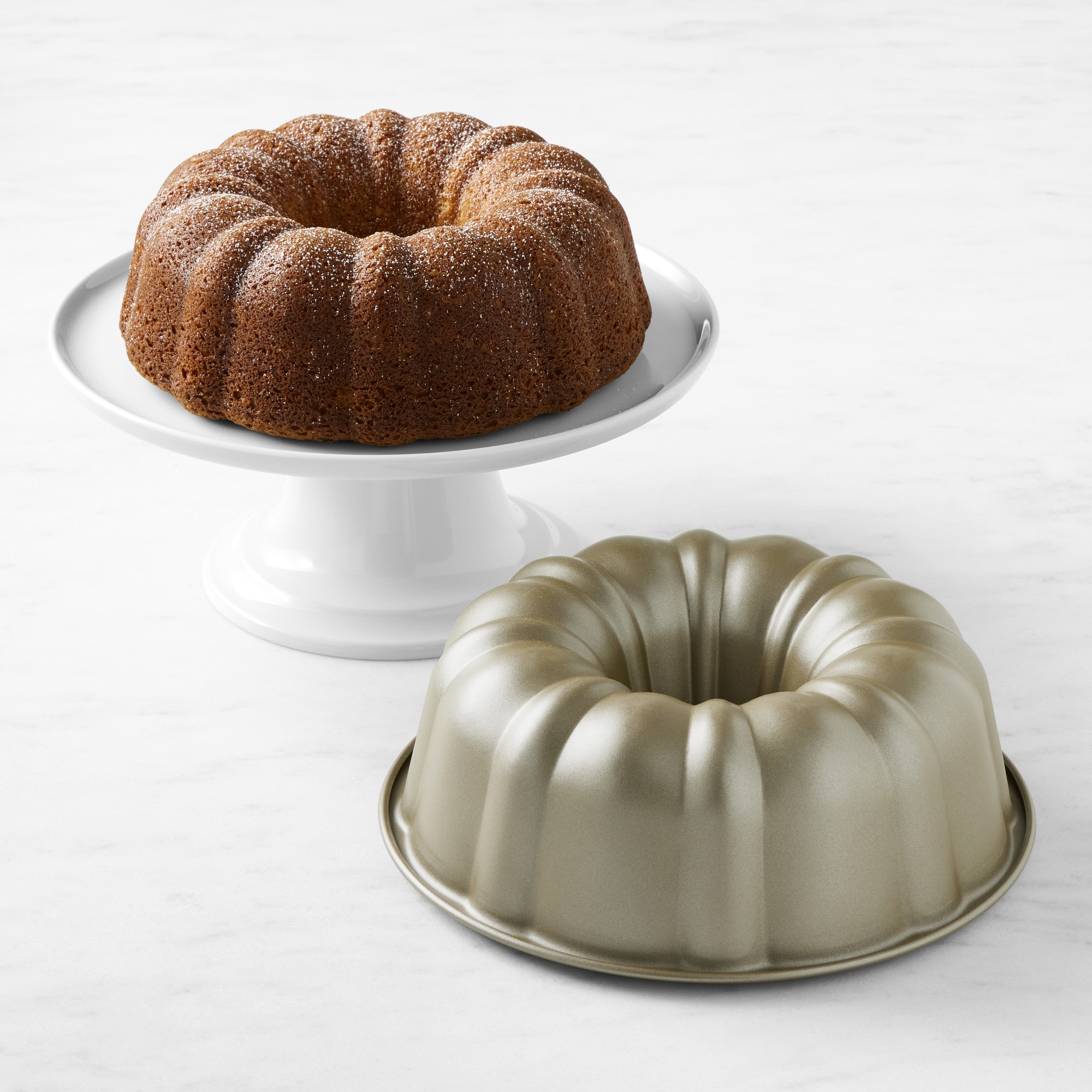Williams Sonoma Goldtouch® Pro Nonstick Fluted Tube Cake Pan, 10