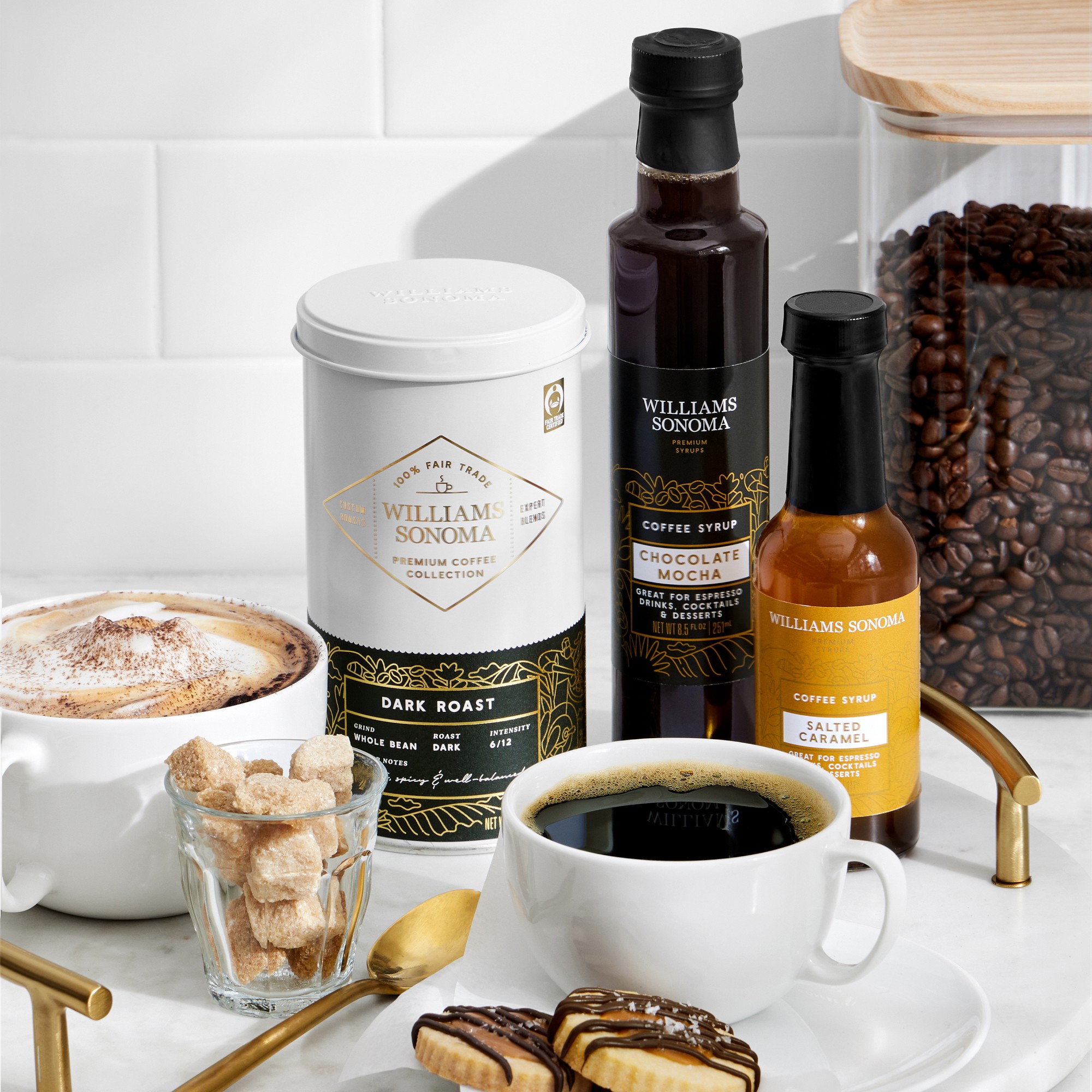 Williams Sonoma Coffee Syrup Gift Set