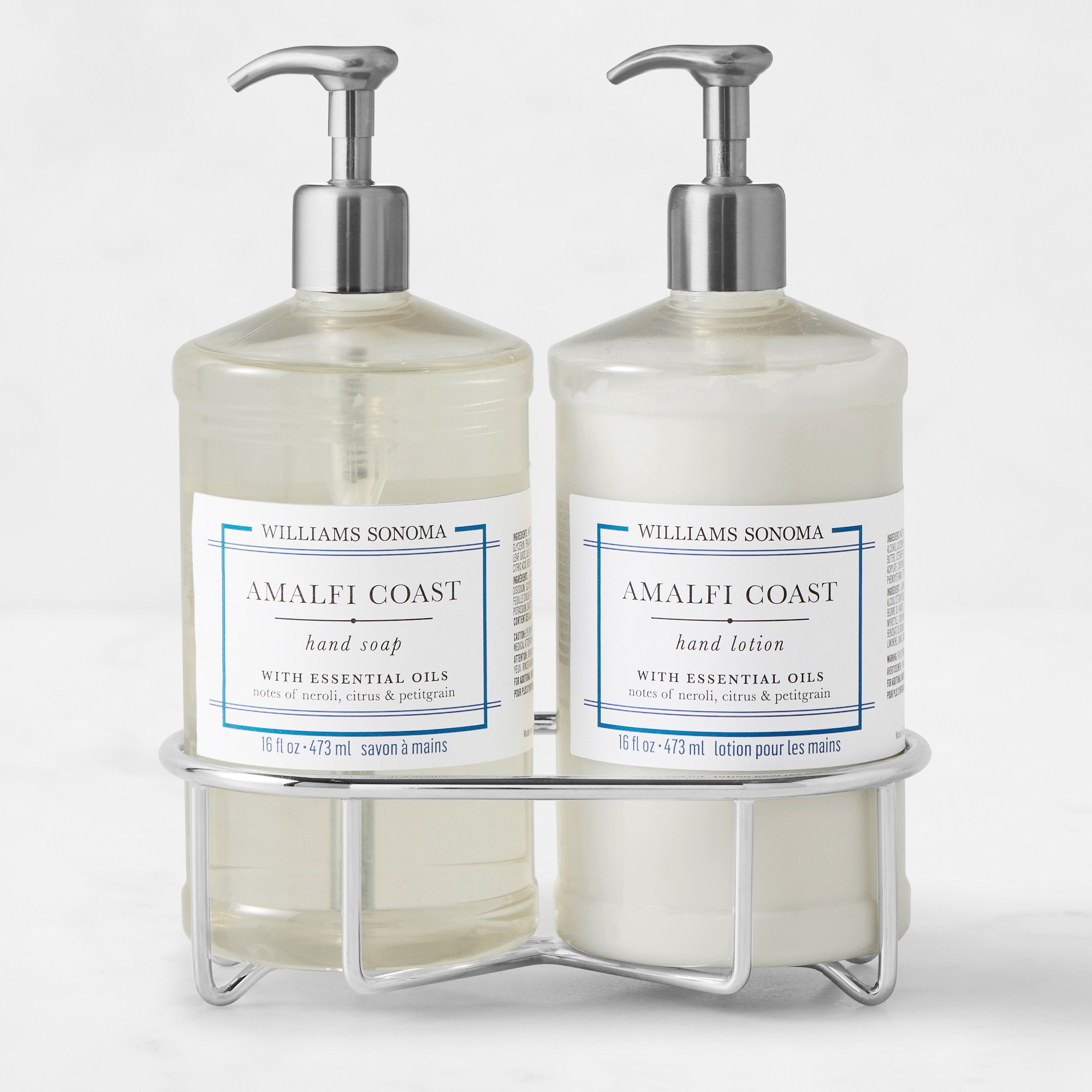 Williams Sonoma Amalfi Coast Hand Soap & Lotion 3-Piece Set