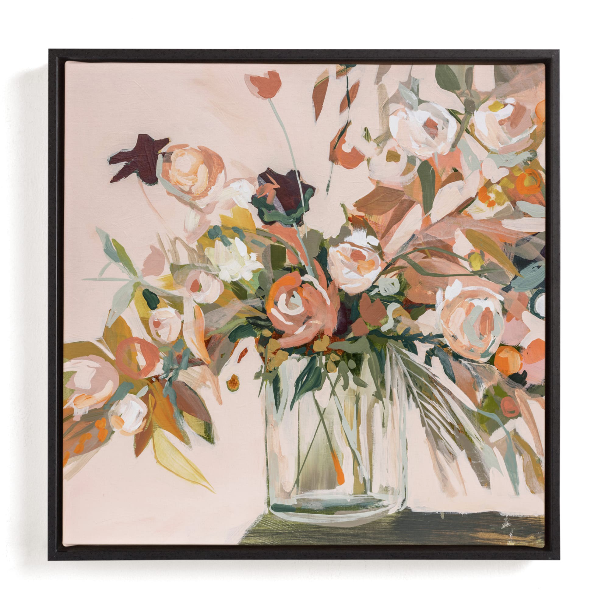 Just Peachy Limited Edition Kitchen Art by Minted