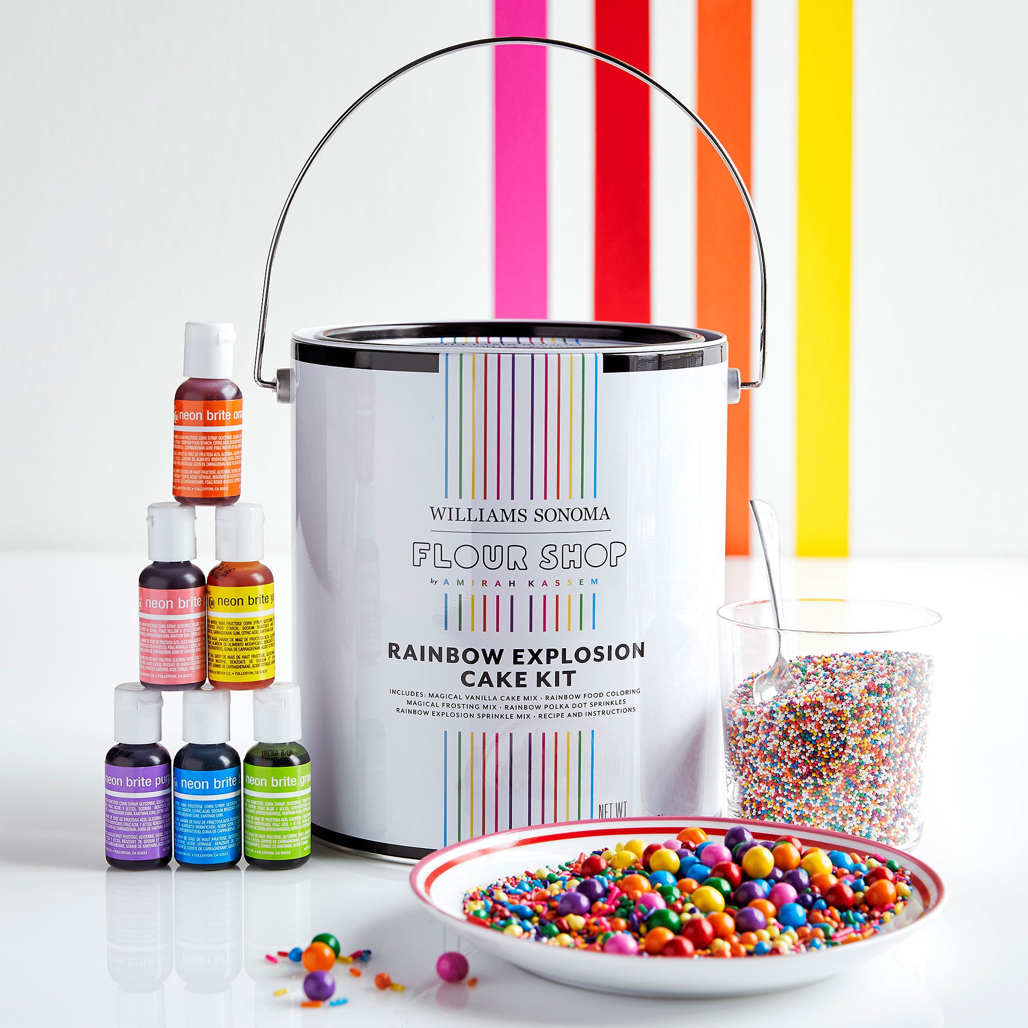Flour Shop x Williams Sonoma Rainbow Explosion Cake Kit