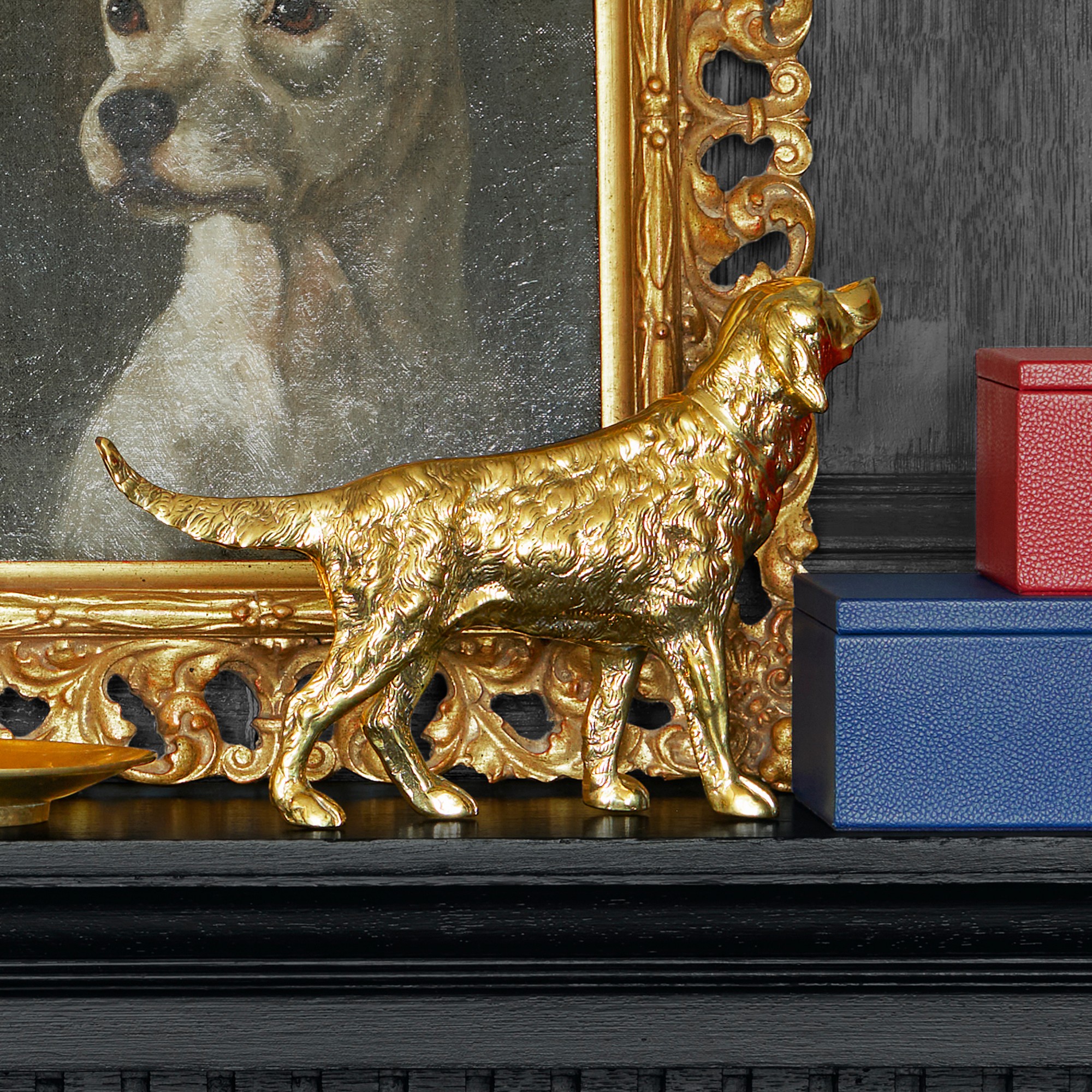 THE GEORGE x Williams Sonoma Home Dog Statue