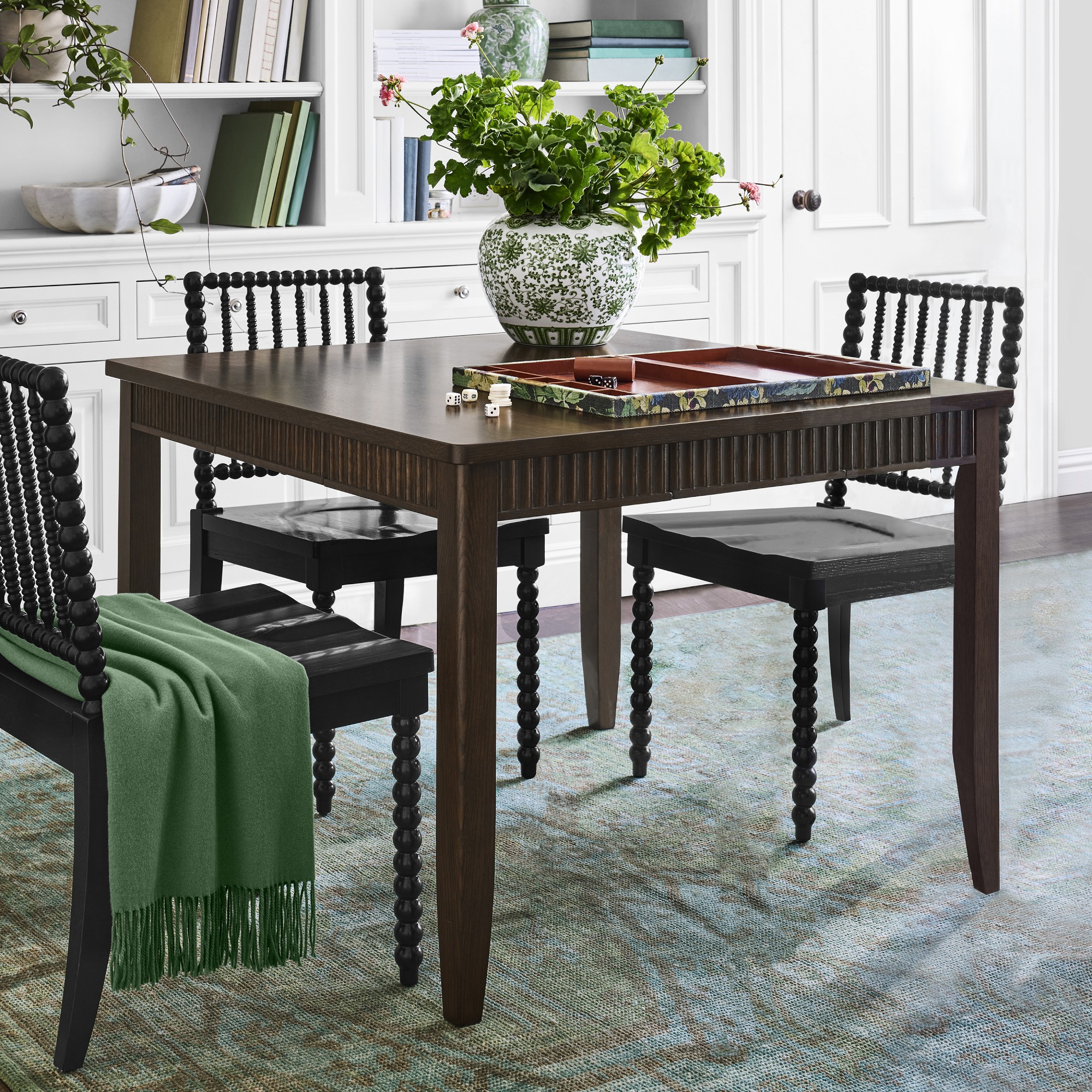 Lewis Square Dining Game Table (42)