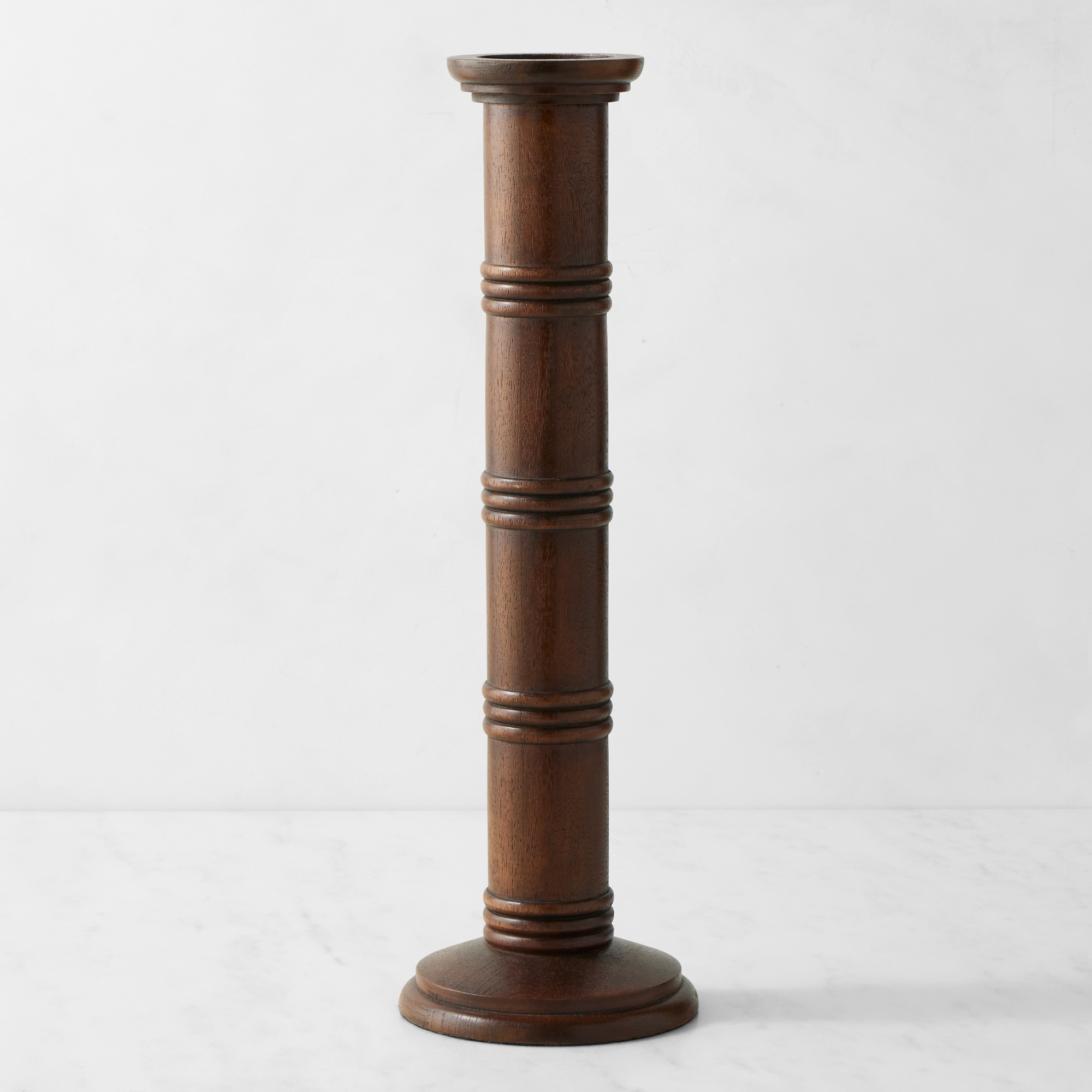 Oversized Wooden Pillar Holder