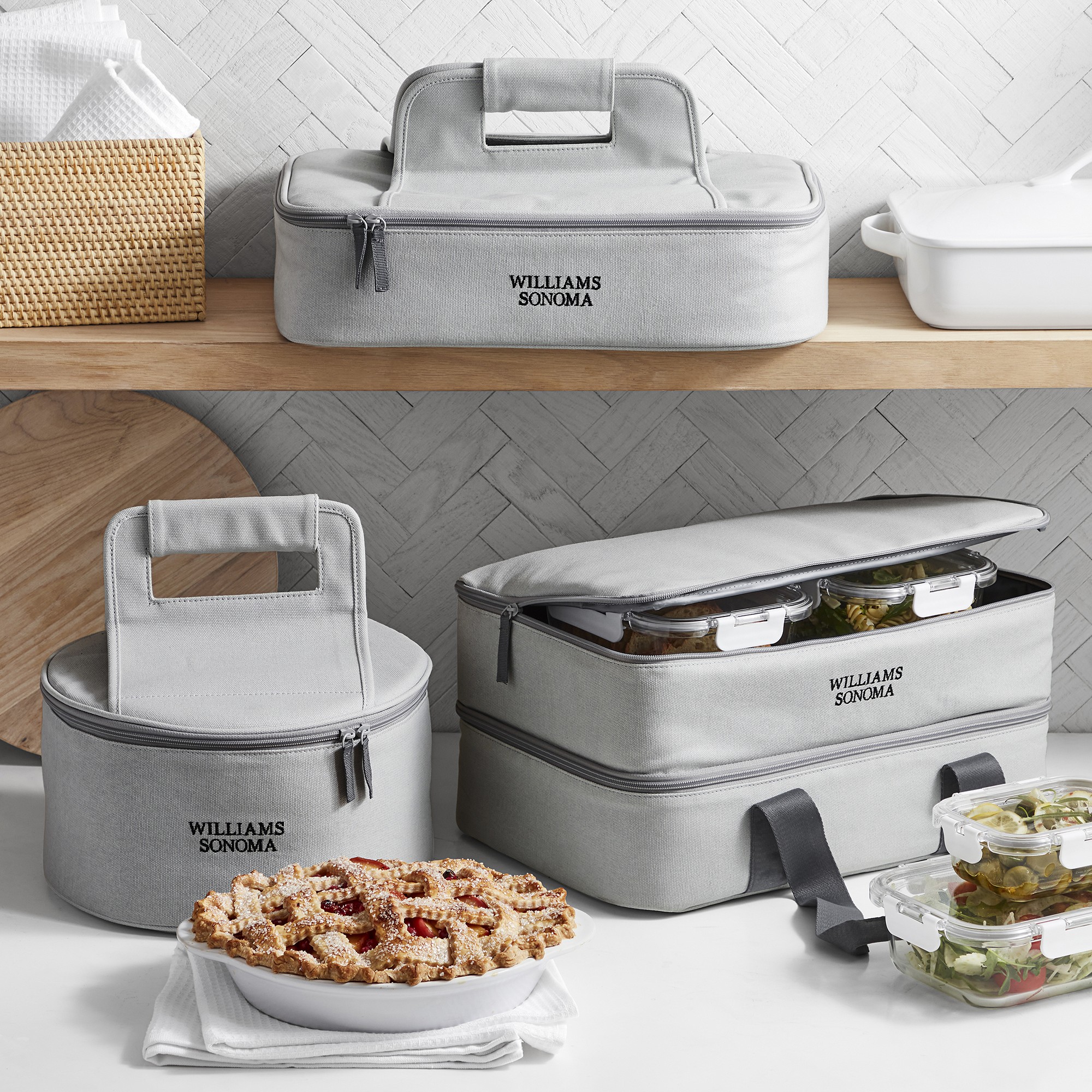 Hold Everything Insulated Round Food Carrier