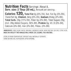 Williams Sonoma Coffee Syrup, Lavender