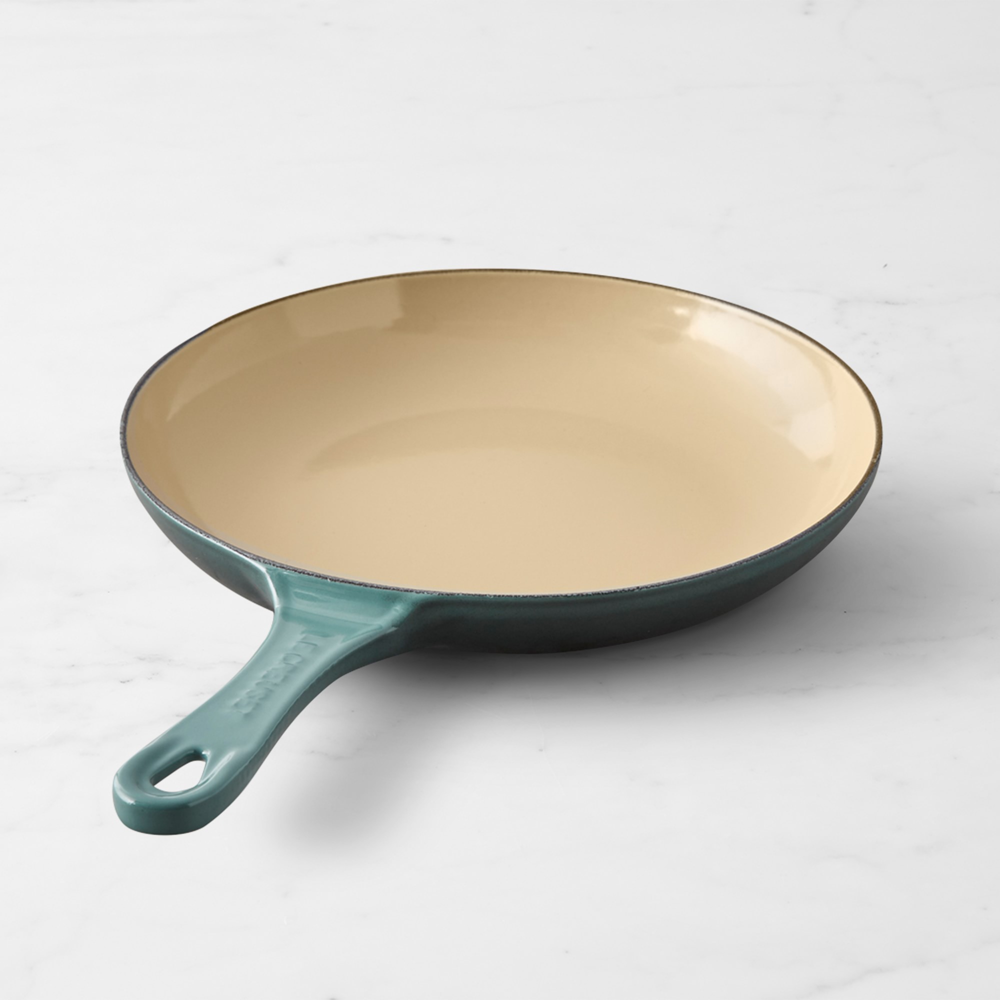 Le Creuset Enameled Cast Iron Shallow Fry Pan, 9 3/4