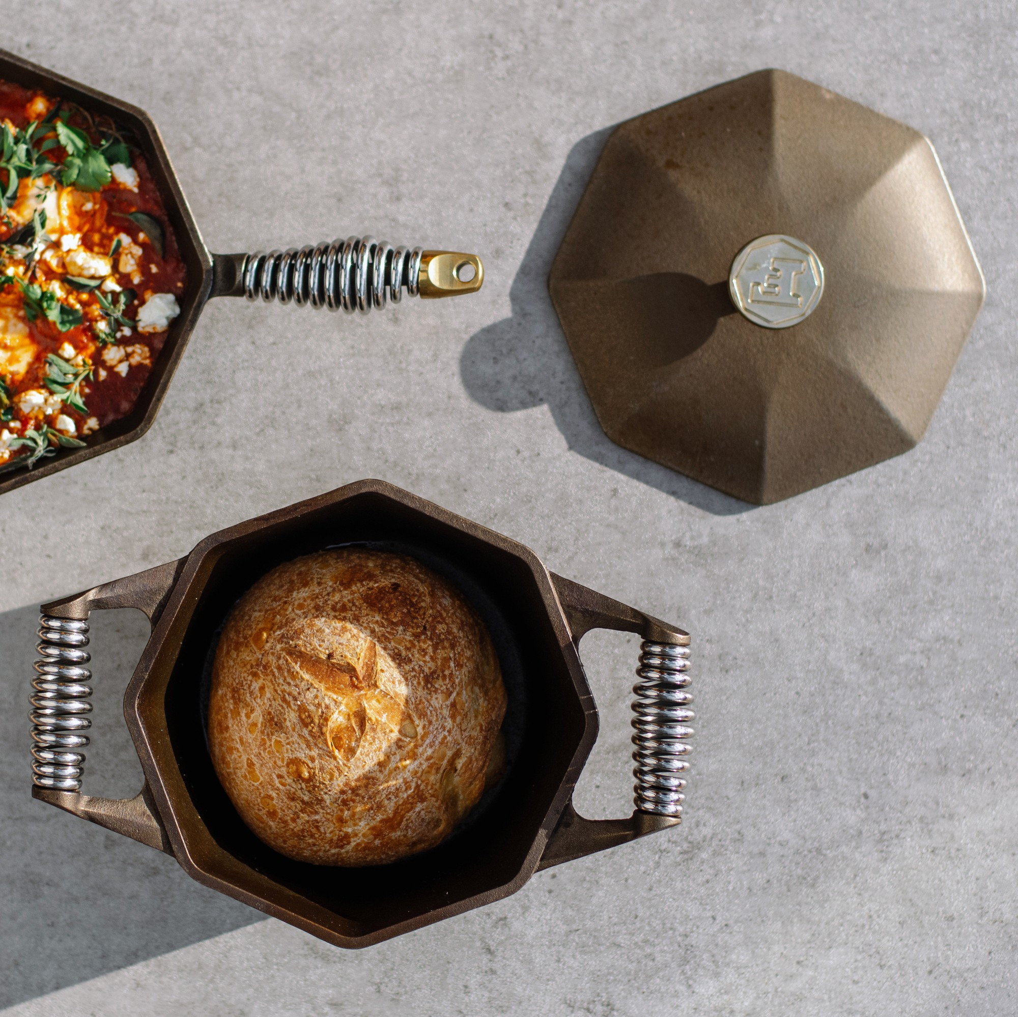 FINEX Seasoned Cast Iron Dutch Oven