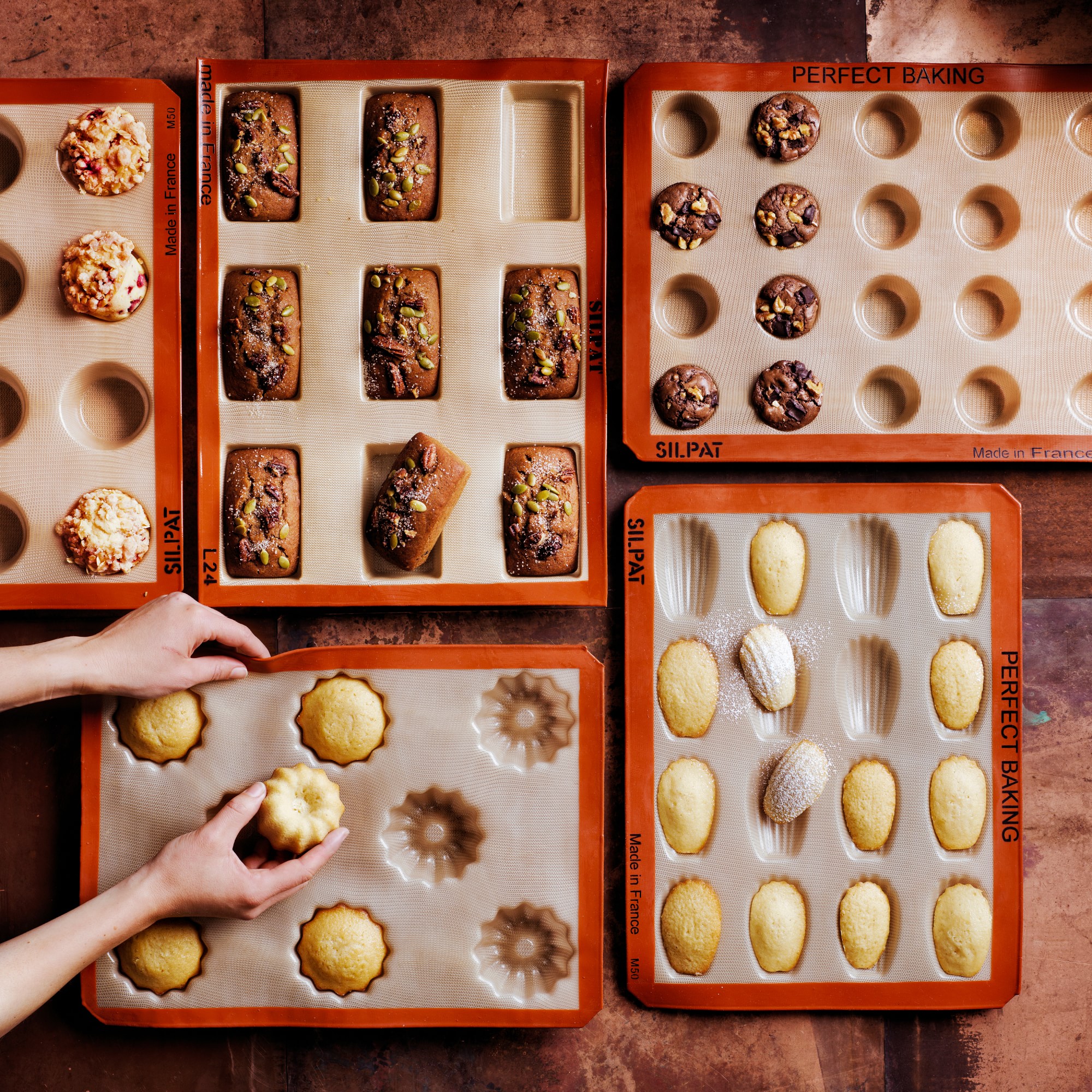 Silpat Nonstick Perfect Silicone Mini Loaf Pan Plaque