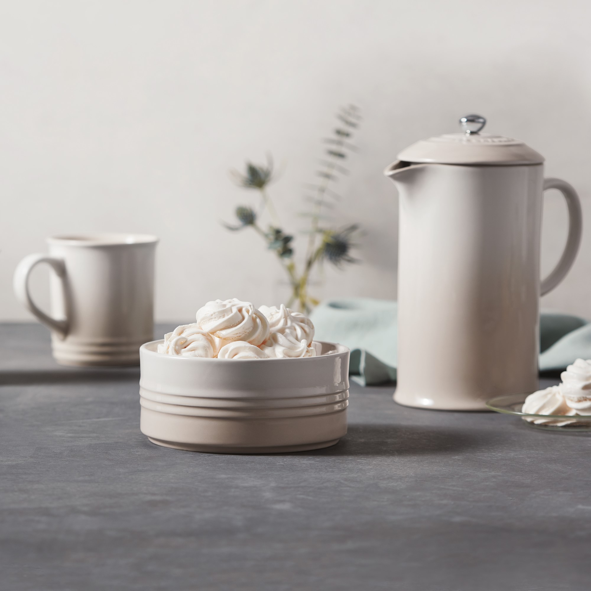 Le Creuset Café Stoneware French Press