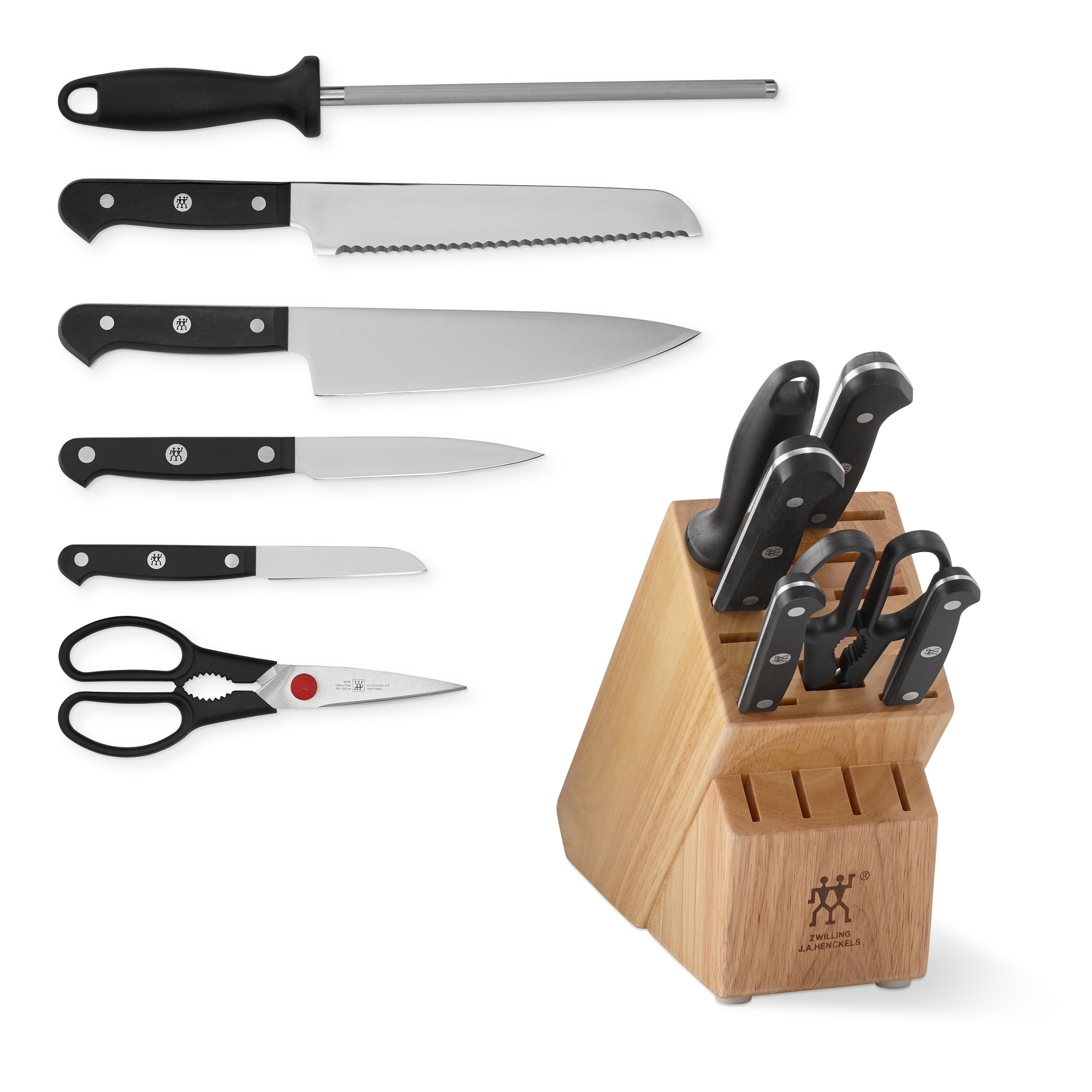 Zwilling Gourmet Knives, Set of 7