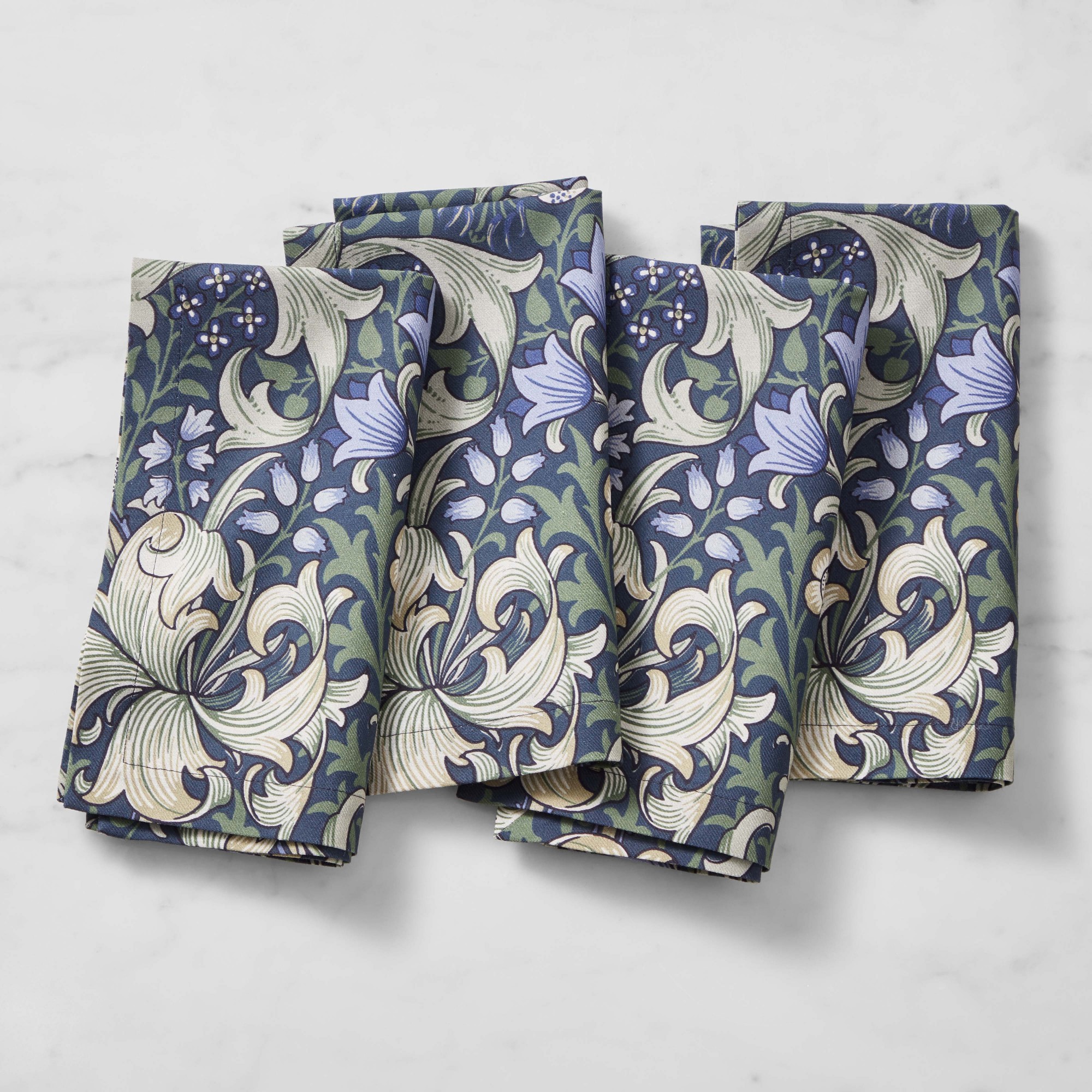 Morris & Co. x Williams Sonoma Golden Lily Napkins, Set of 4