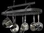 Enclume  Rolled-End Bar Wall-Mounted Pot Rack