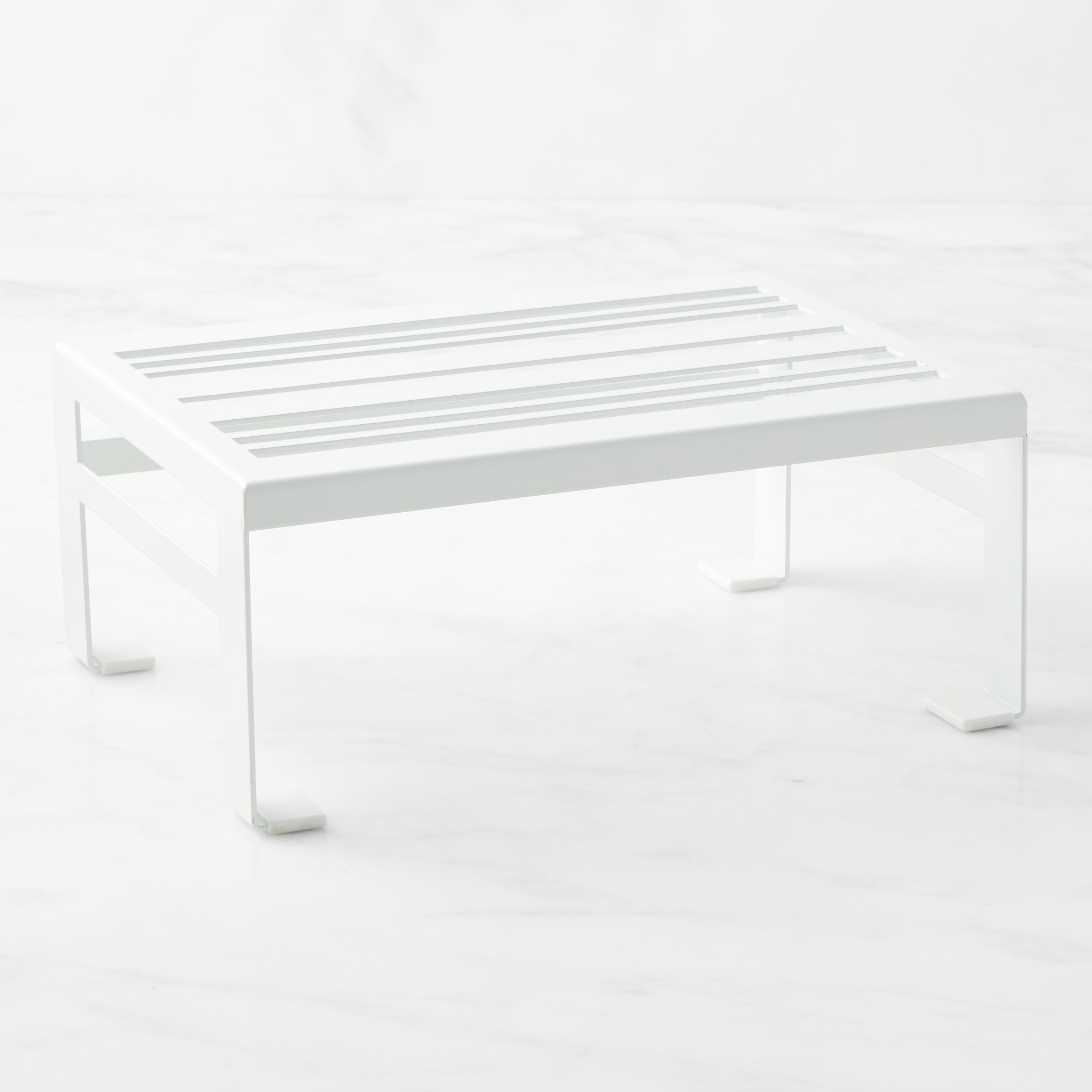 Hold Everything Metal Powder Coat Shelf Riser, Small