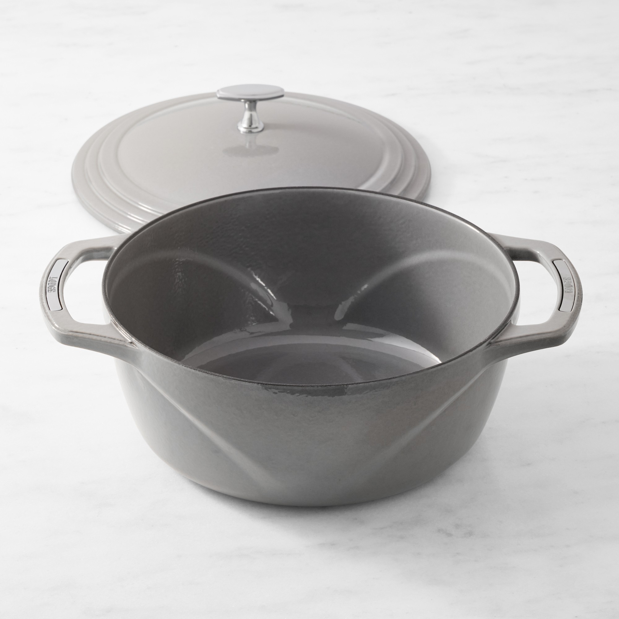 Lodge USA Enameled Cast Iron Dutch Oven