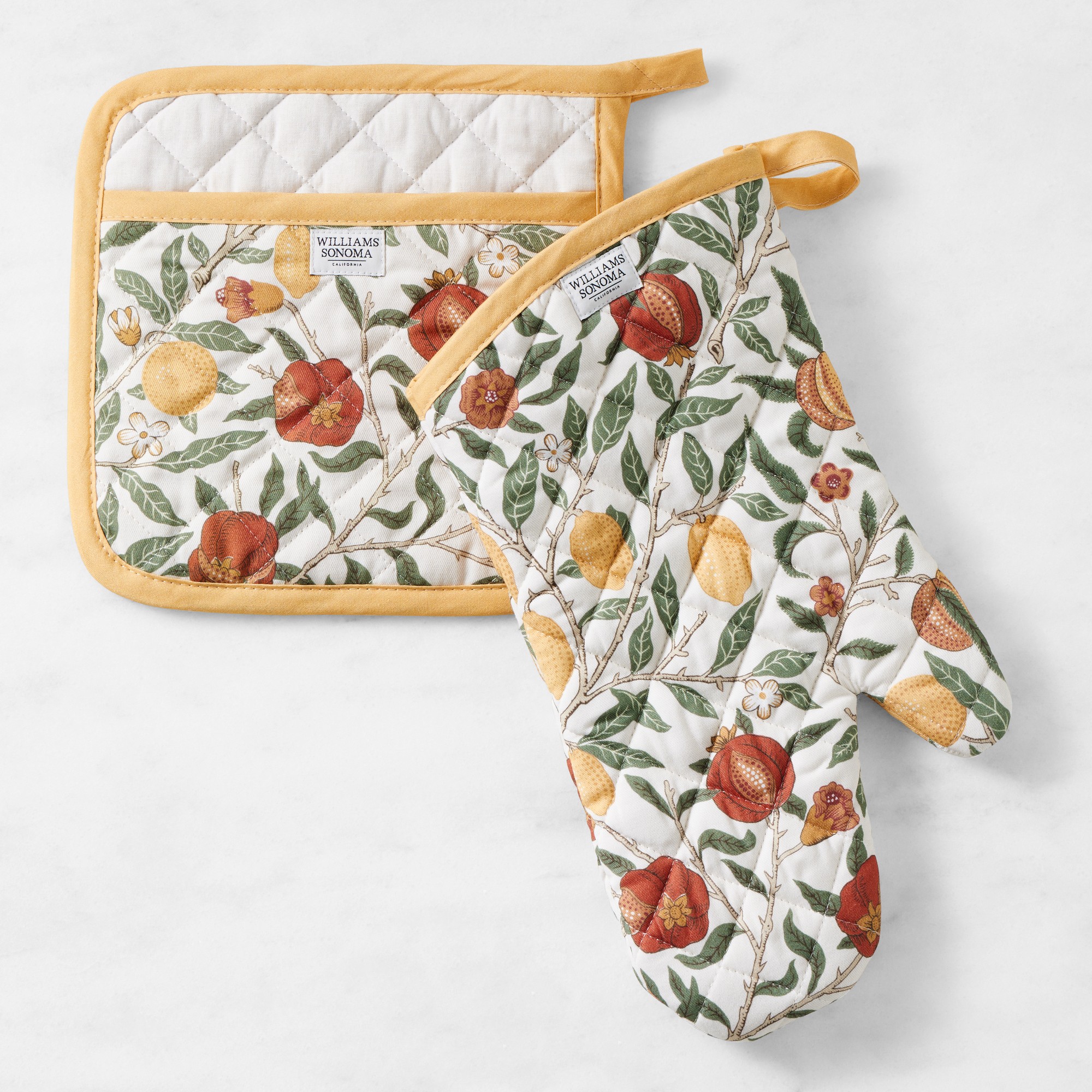 Morris & Co. x Williams Sonoma Mitt & Potholder Set