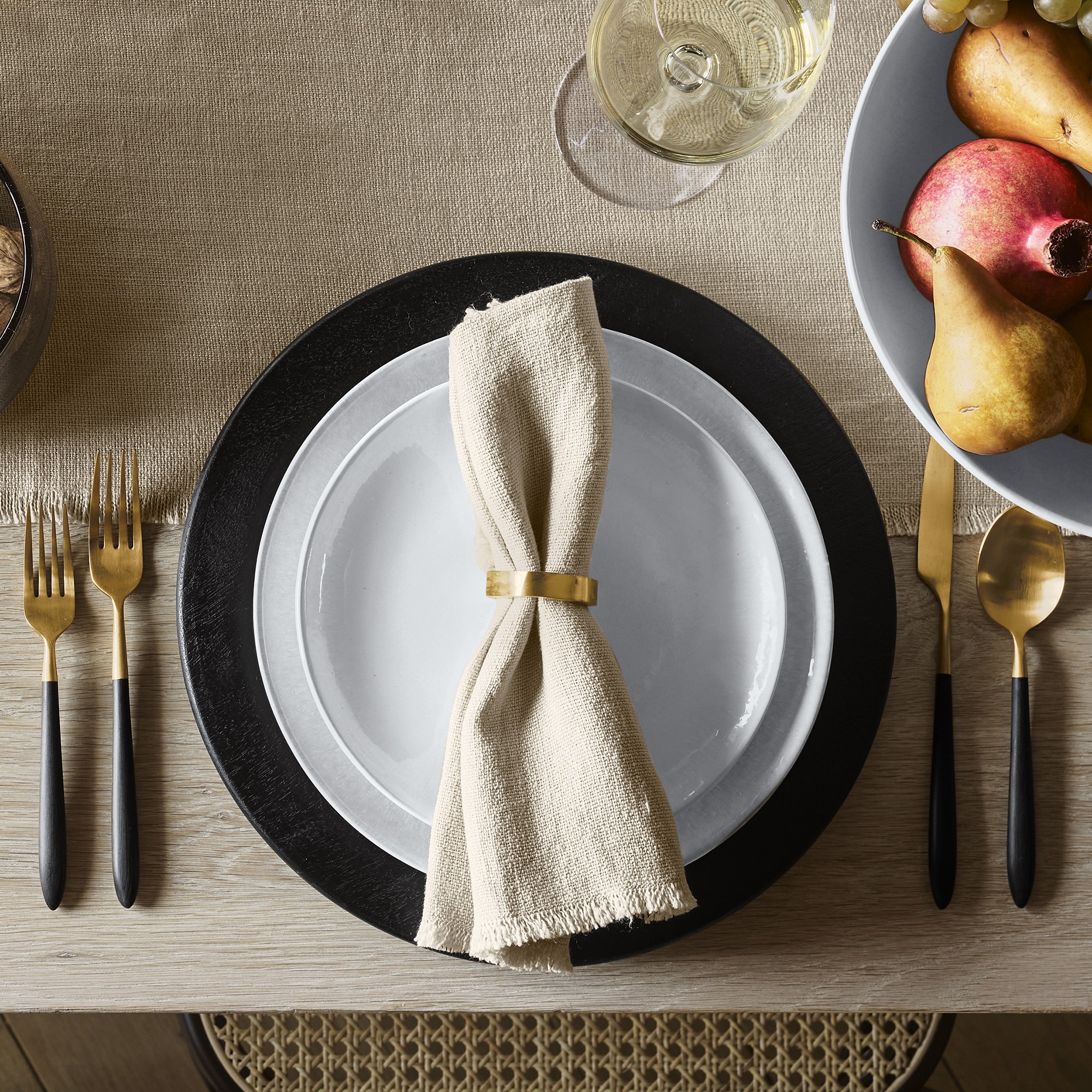 Fortessa Velo Two-Toned 5-Piece Flatware Sets