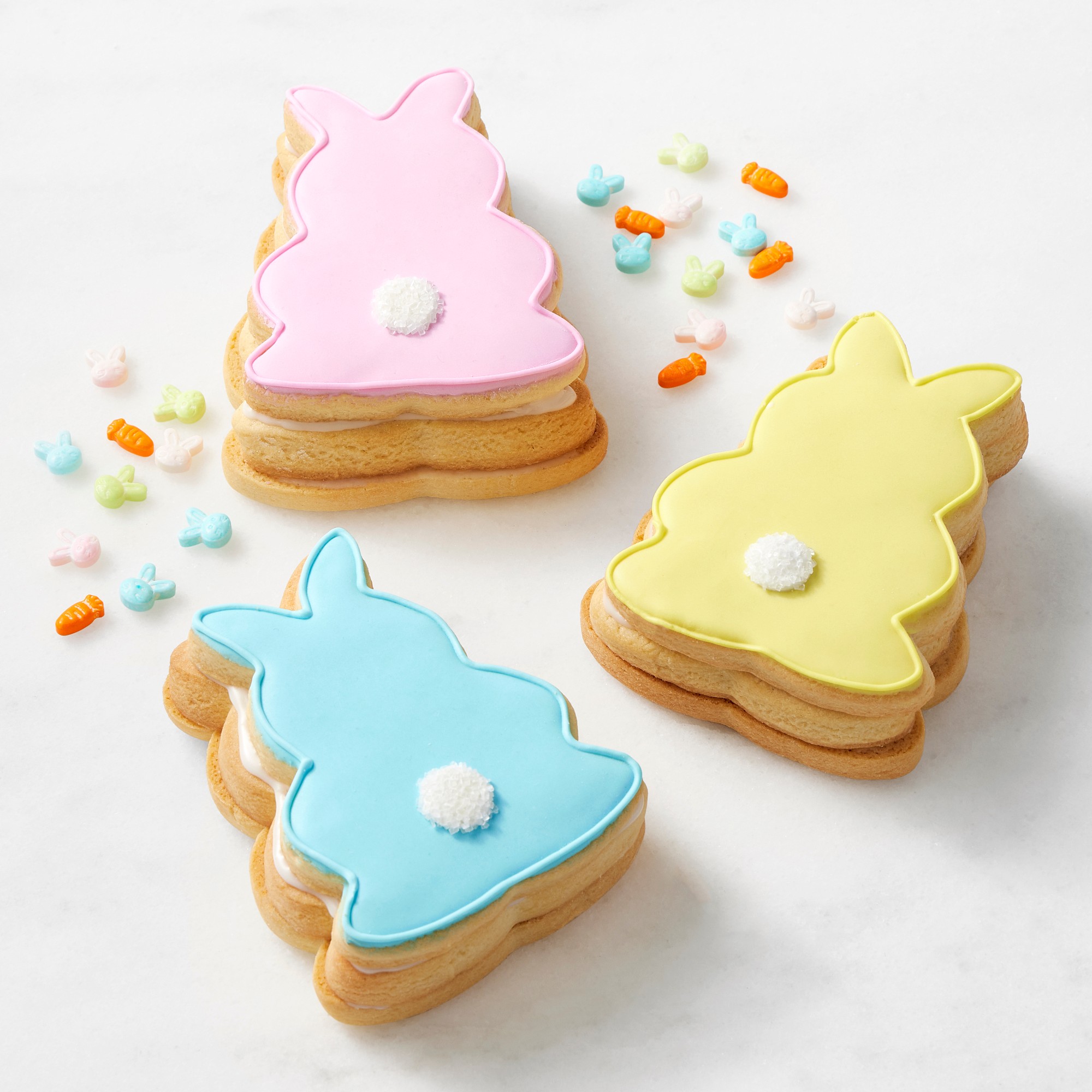 Easter Bunny Surprise Cookies, Set of 3