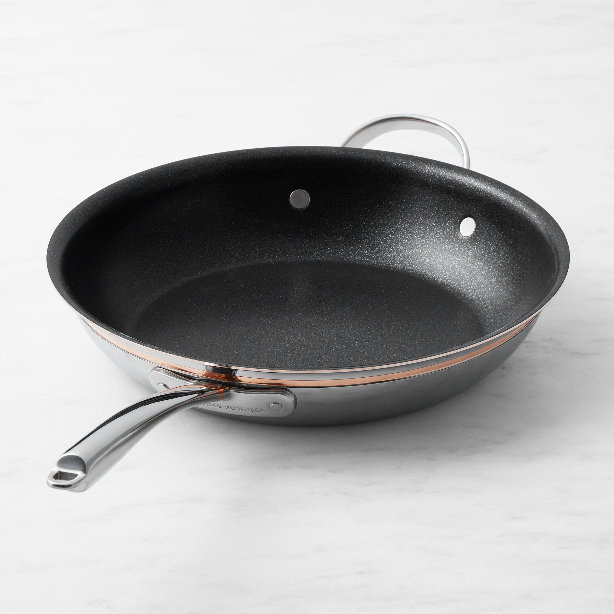 Williams Sonoma Signature Thermo-Clad™ Copper Pro Nonstick Fry Pan, 12
