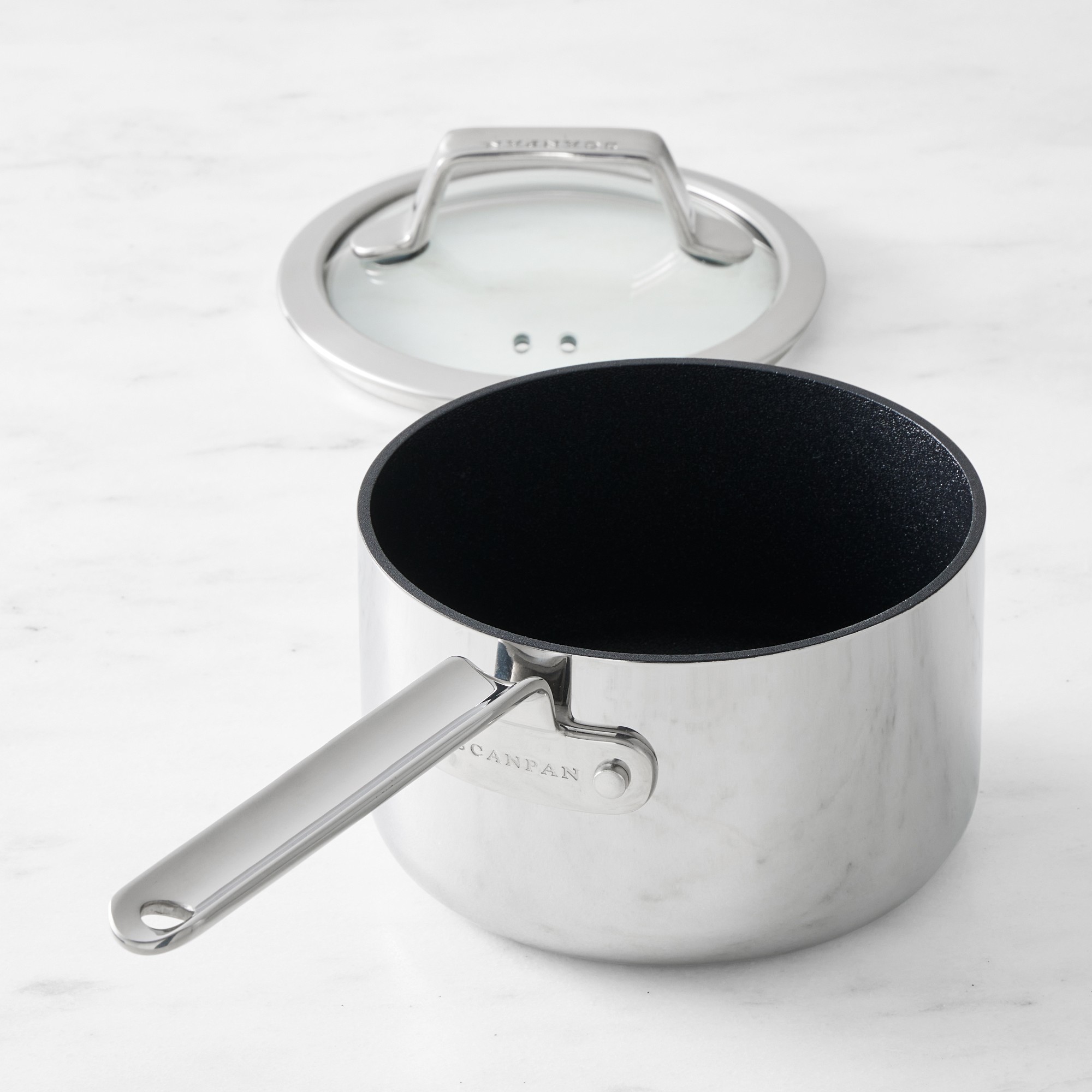 SCANPAN® TSS+ Stainless-Steel Nonstick Saucepan