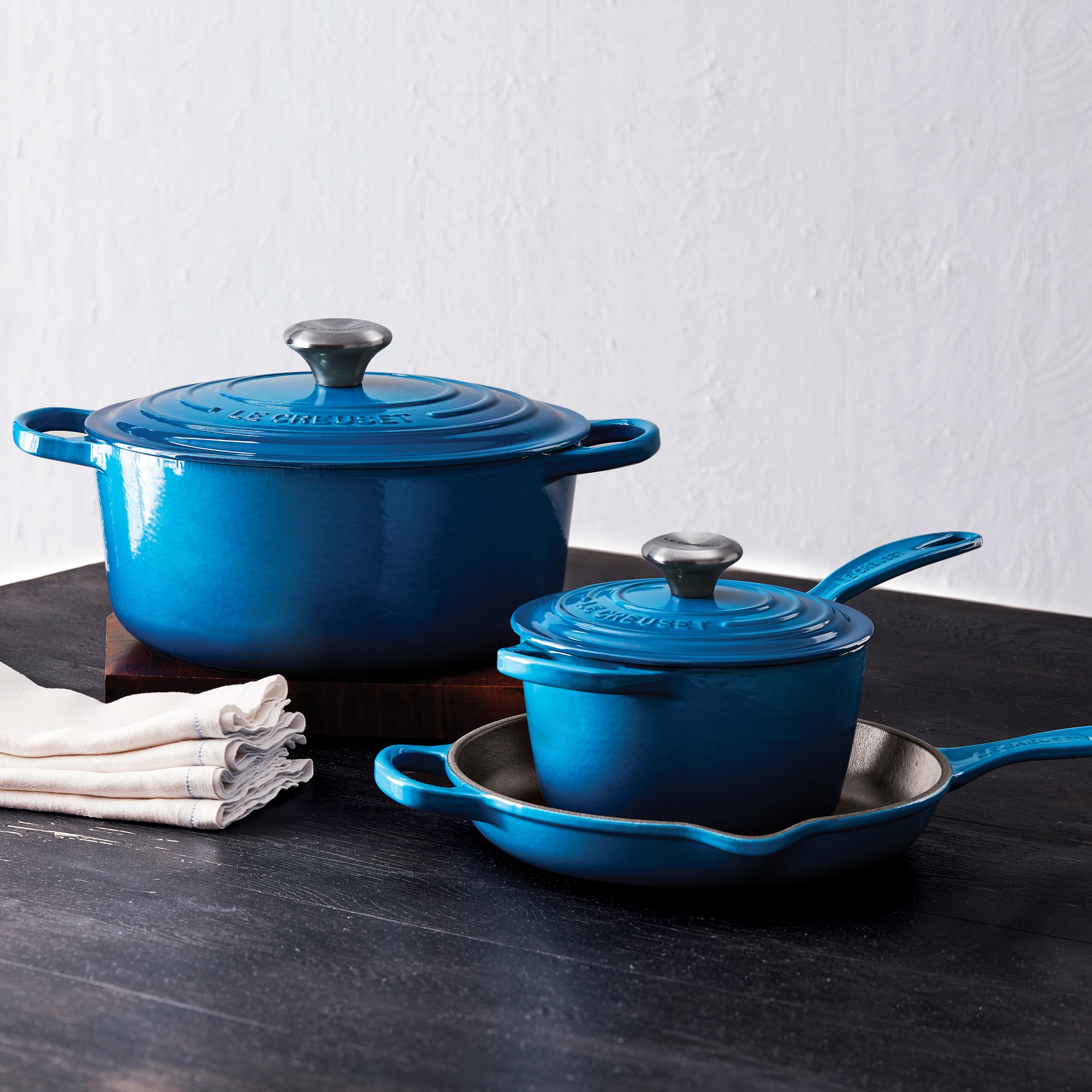 Le Creuset Signature Enameled Cast Iron 5-Piece Cookware Set