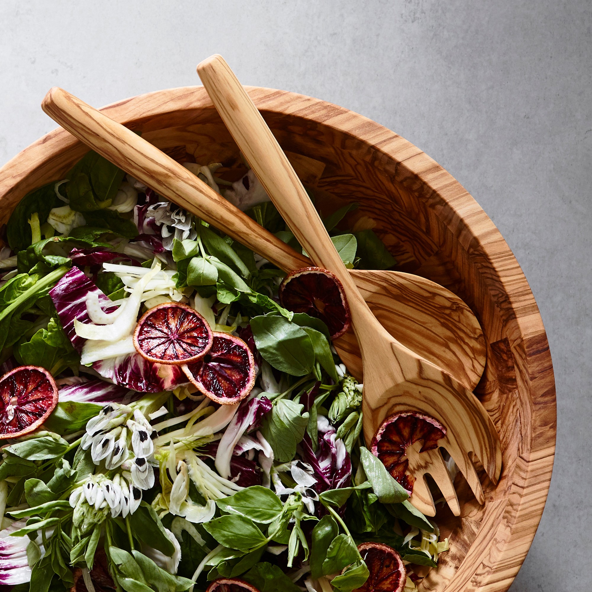 Olivewood Salad Servers