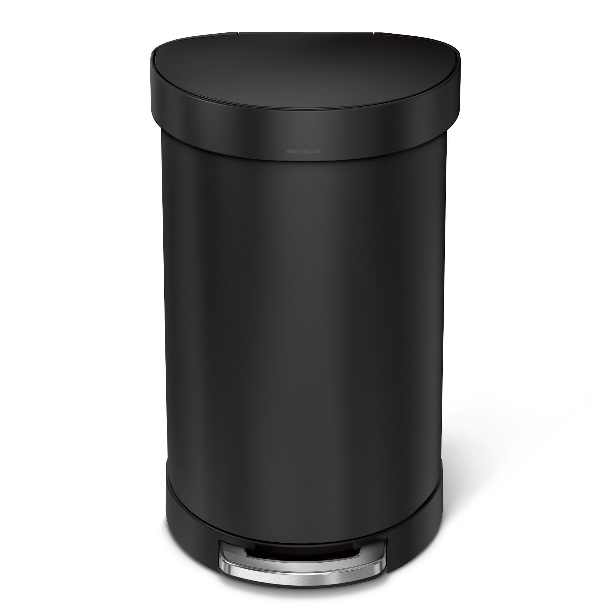 simplehuman™ 45 Liter Semi-Round Kitchen Step Trash Can